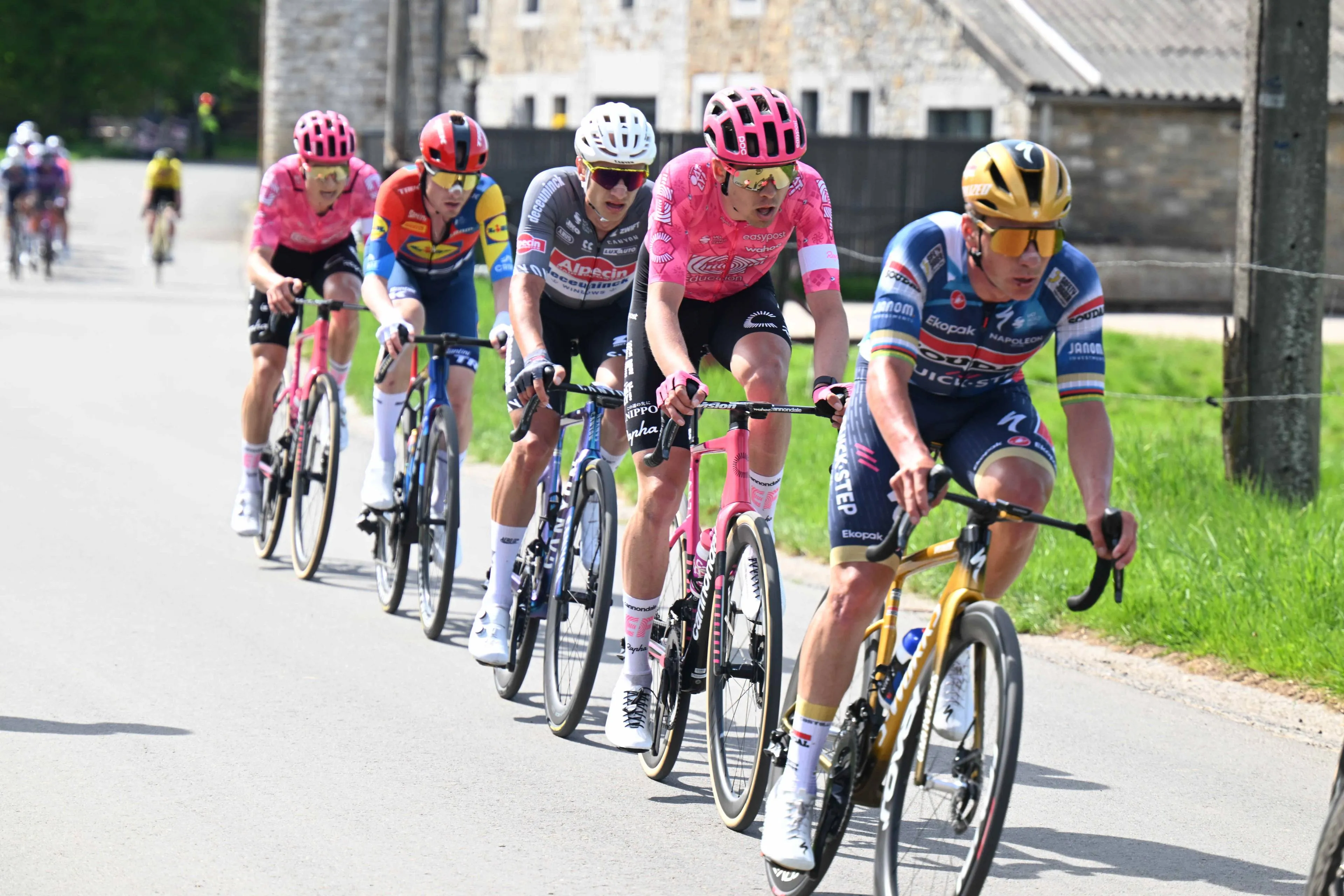 Evenepoel and van Aert protected in Belgium; De Cauwer concludes: "Van der Poel cracked the Pogacar code that day"