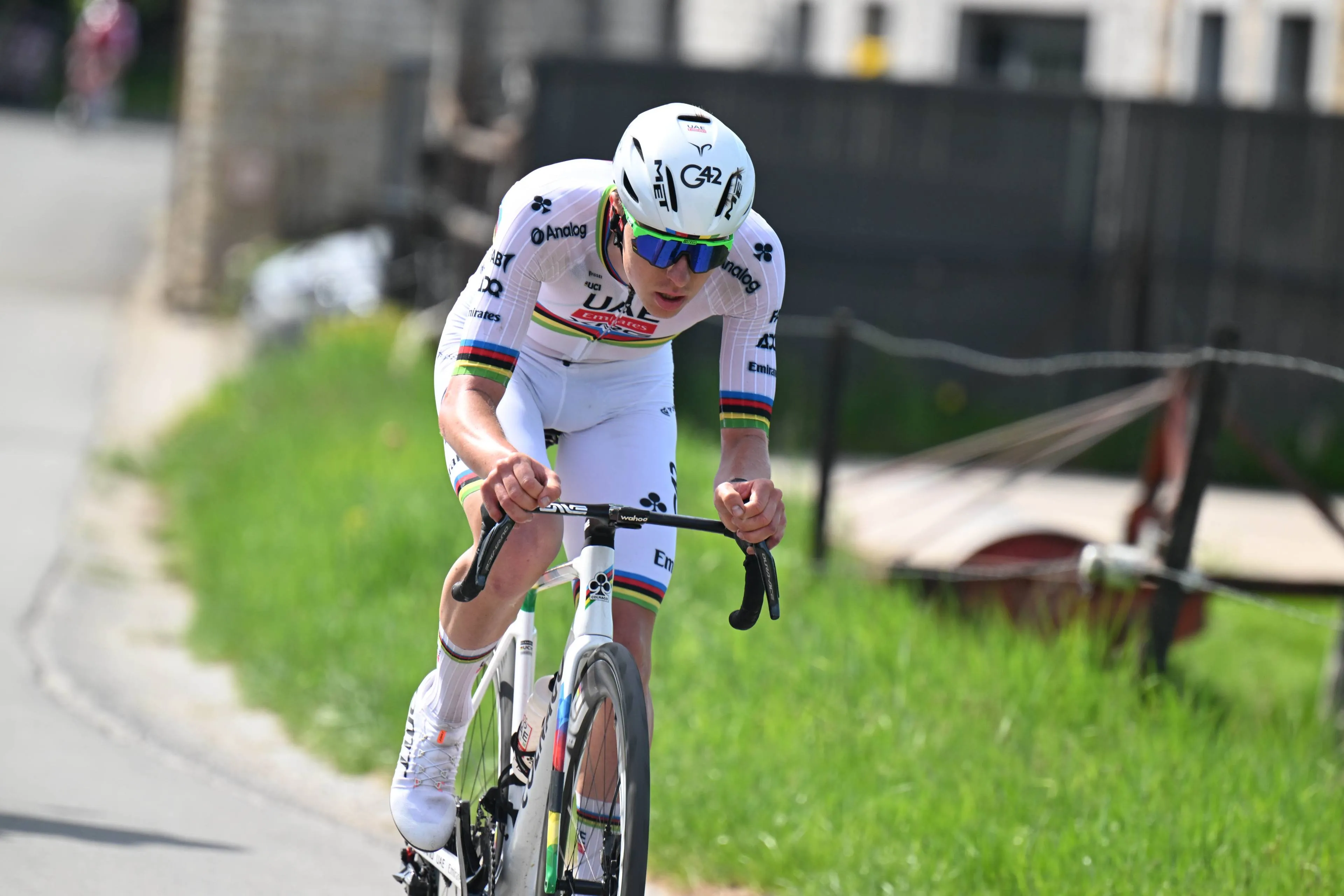 Insane data from Pogacar shows that even the best Evenepoel wouldn’t have stood much of a chance