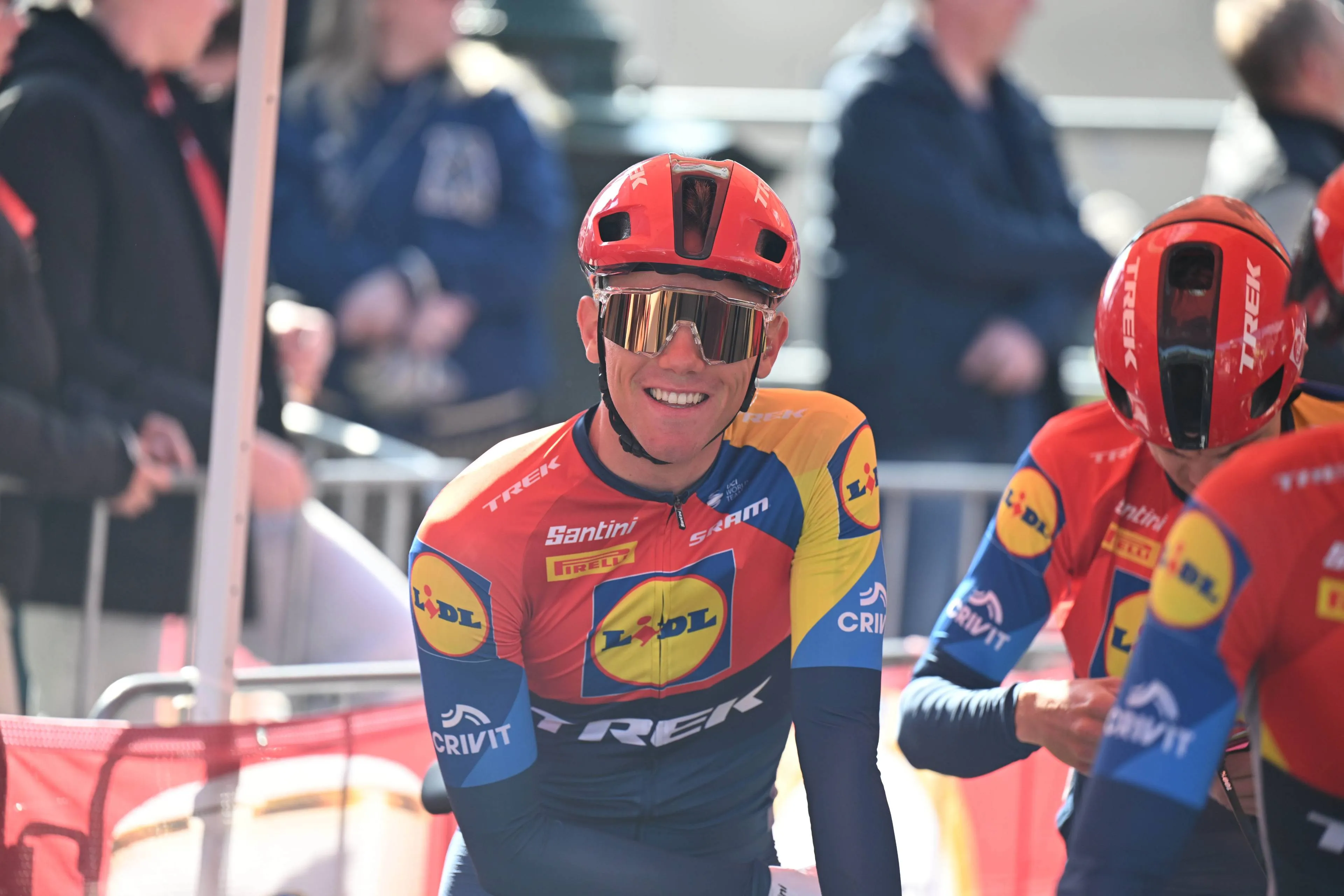 Thibau Nys only became a road cyclist after his mother was infected with COVID-19: "From there, it just took off!"
