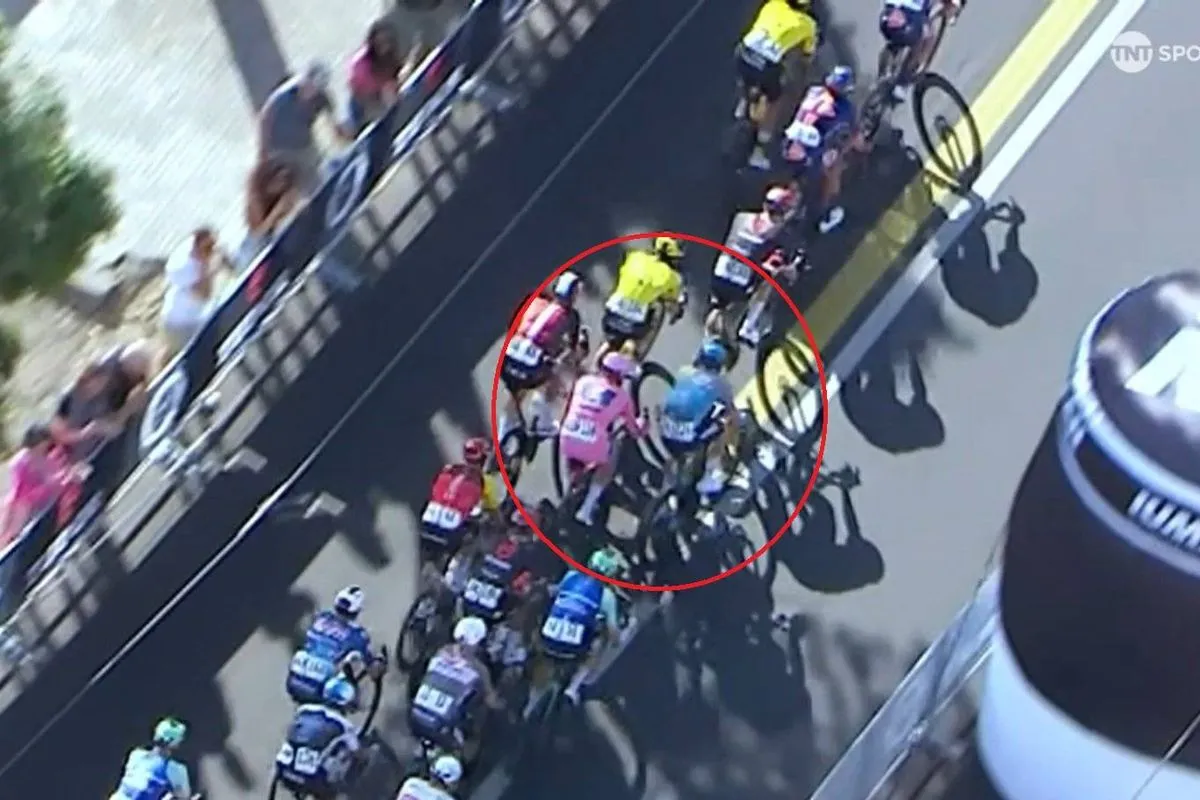 Fines and time penalties Giro d'Italia 2025 | Astana baffled by harsh sprint penalty for Kanter