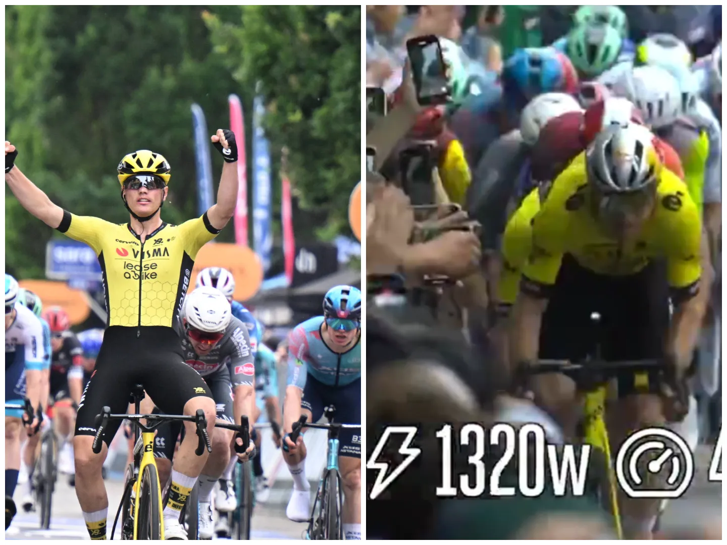 🎥 Does this confirm van Aert's upward trend? Belgian cyclist produces abnormal watts in masterful lead-out