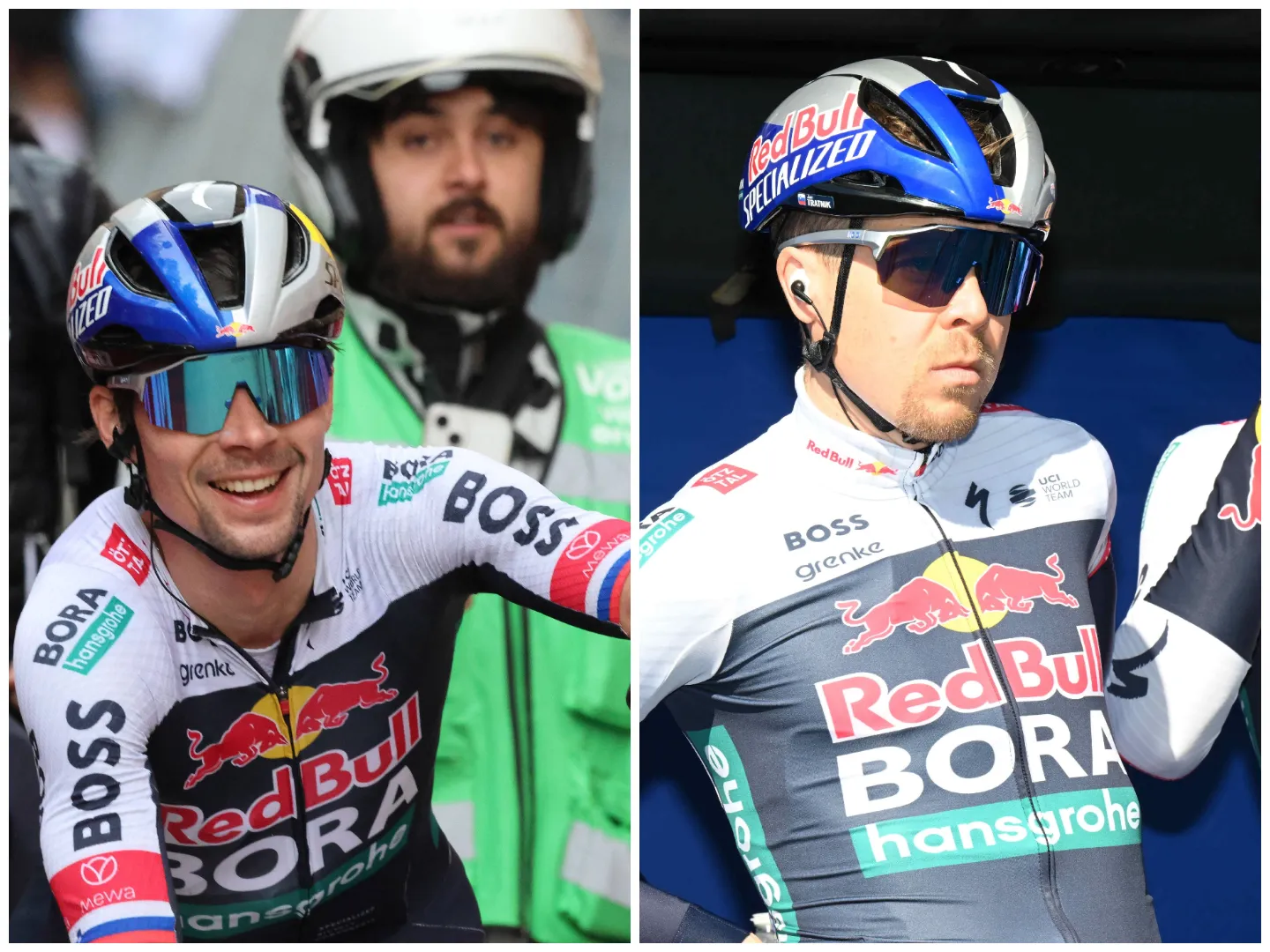 13 jaar geleden reed schansspringer Roglic Tratnik aan gort in training: nu staan ze samen aan de start in de Giro