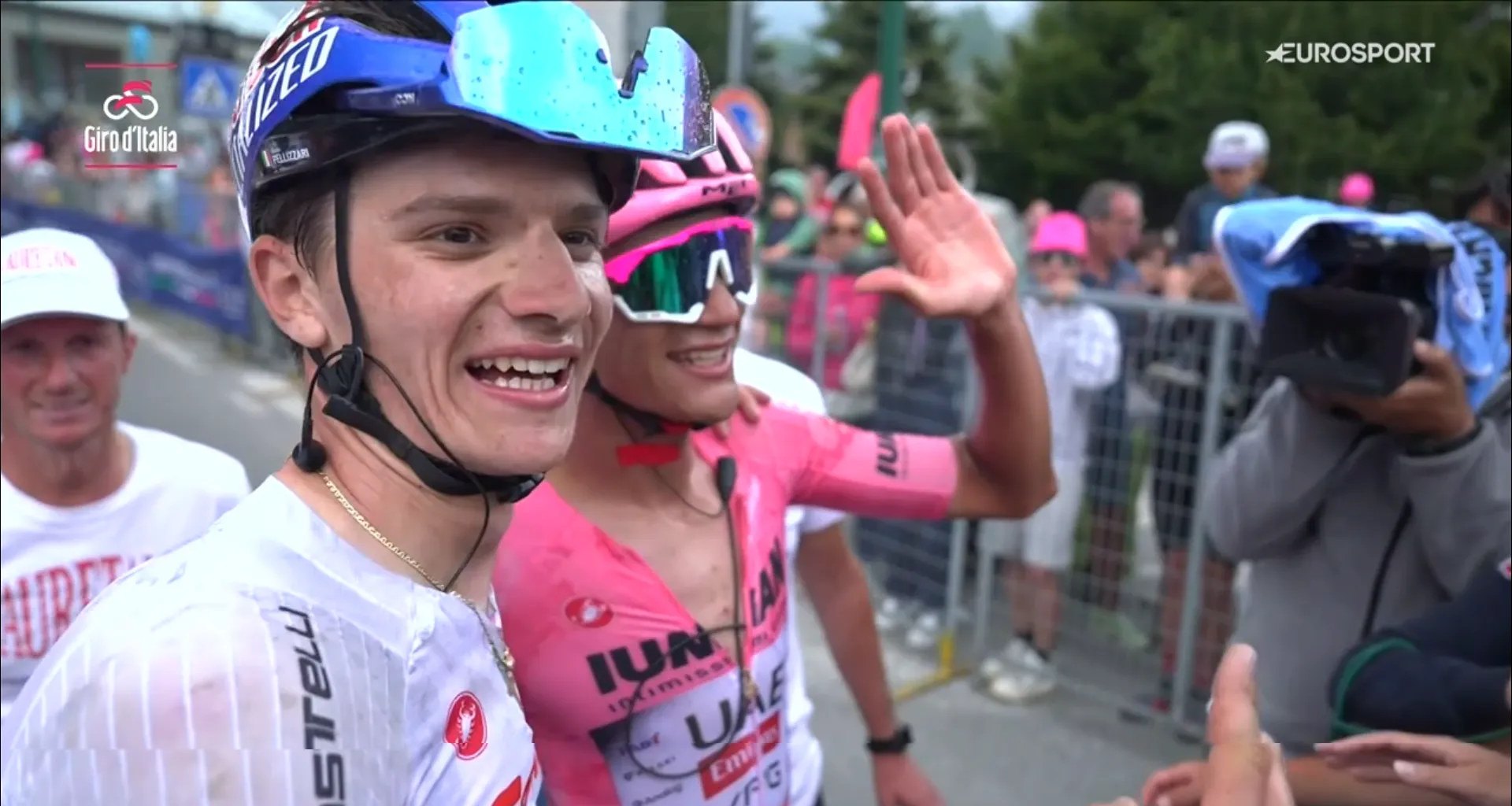 Two new superstars emerge in the Giro d’Italia: "After the Giro, we will enjoy a meal together"