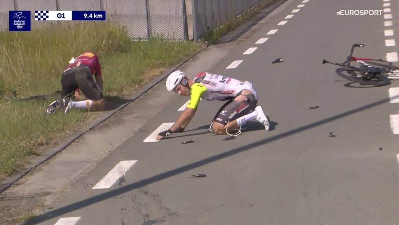 Setback for Uno-X: Norwegian rider suffers broken collarbone ahead of Tour de France