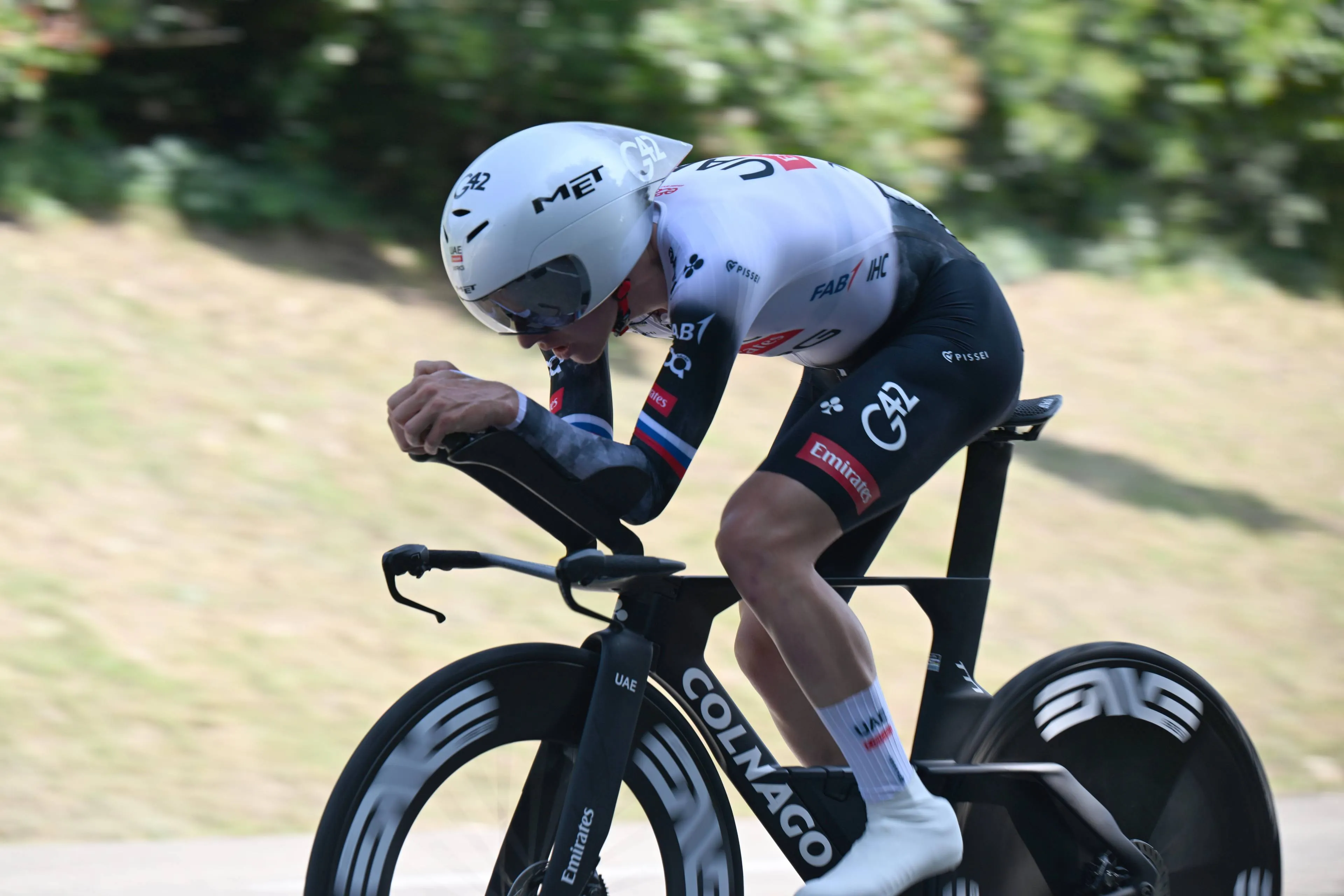 What caused Tadej Pogacar's disappointing time trial? "It wasn't perfect"