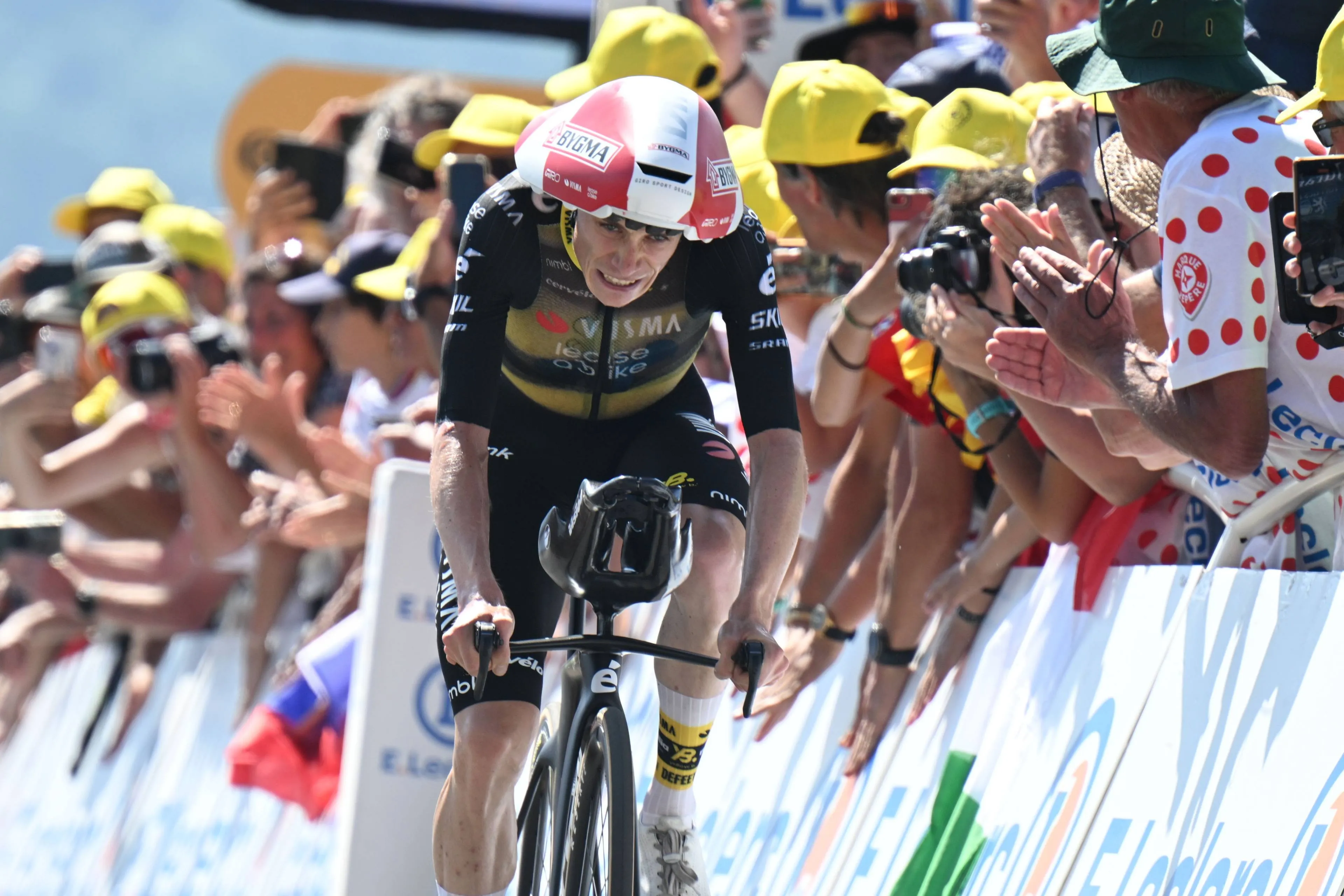 Vertrouwen in Tourstunt bij Visma | Lease a Bike stukje lager dan bij Vingegaard zelf: 'Zijn zeker iets van plan'