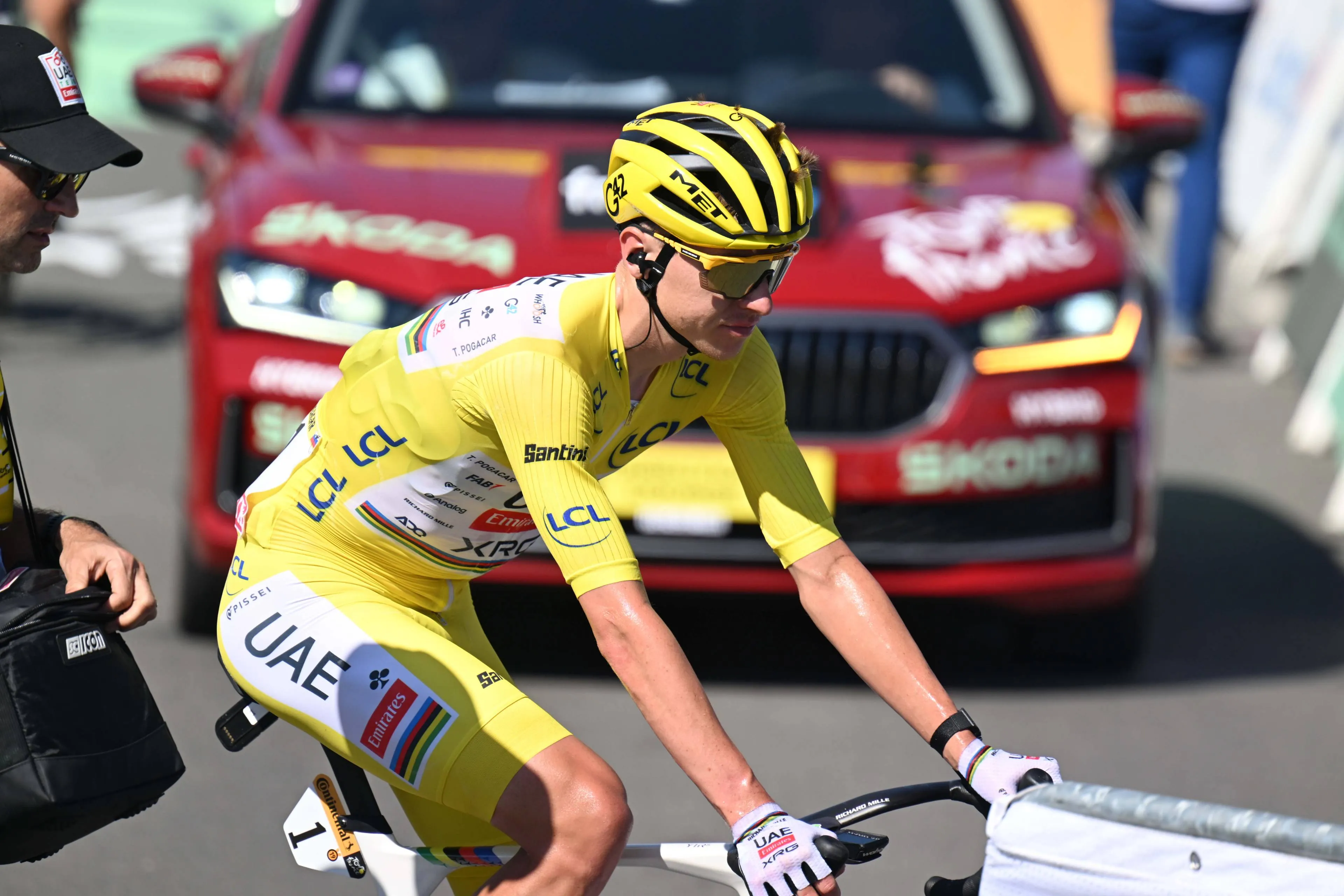 Starttijden klimtijdrit etappe 13 Tour de France 2025 | Wie mag na wie?