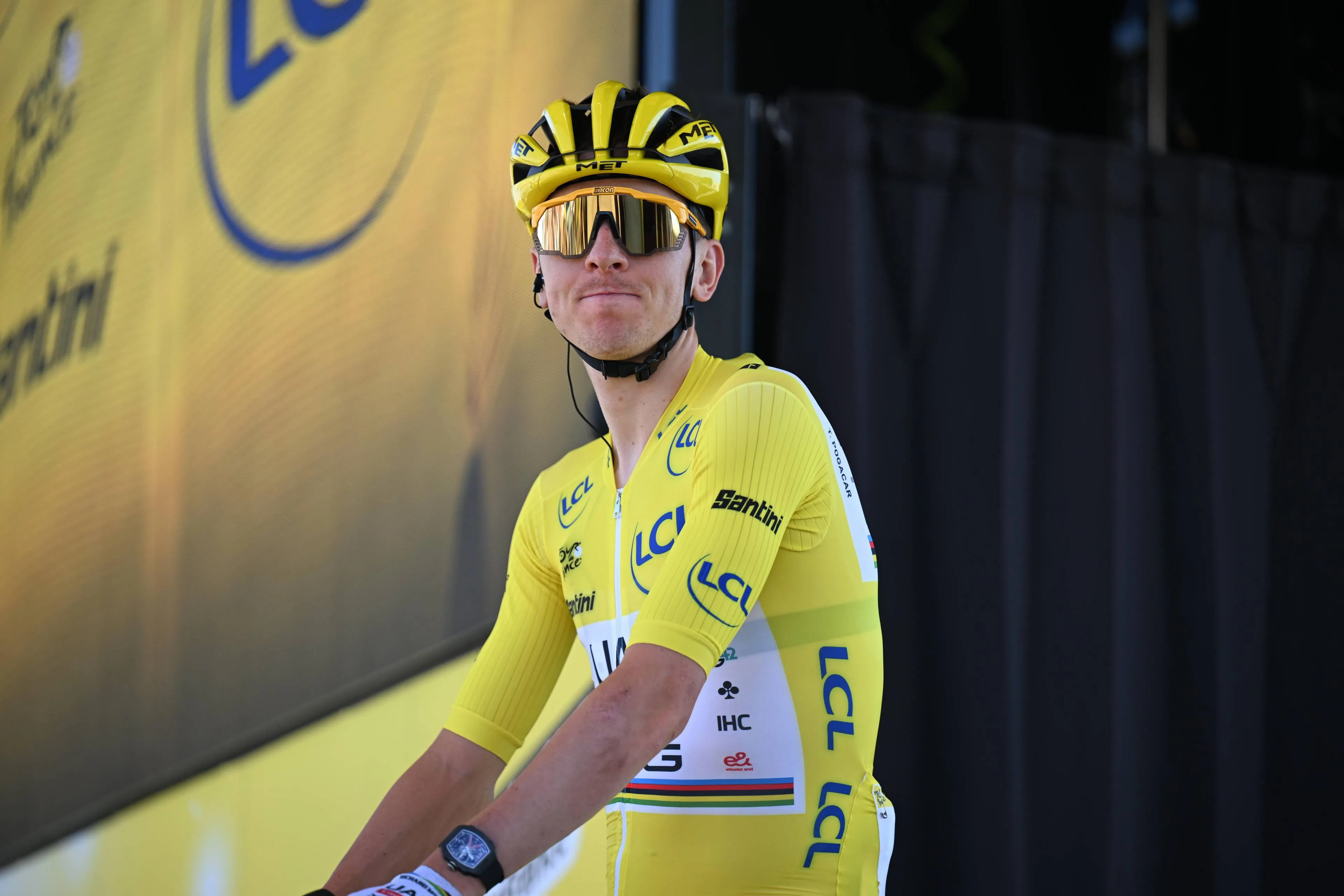 Pogacar mourns Almeida's painful exit, but is impressed "one hell of a ride" from Van der Poel and Rickaert: "They are crazy"