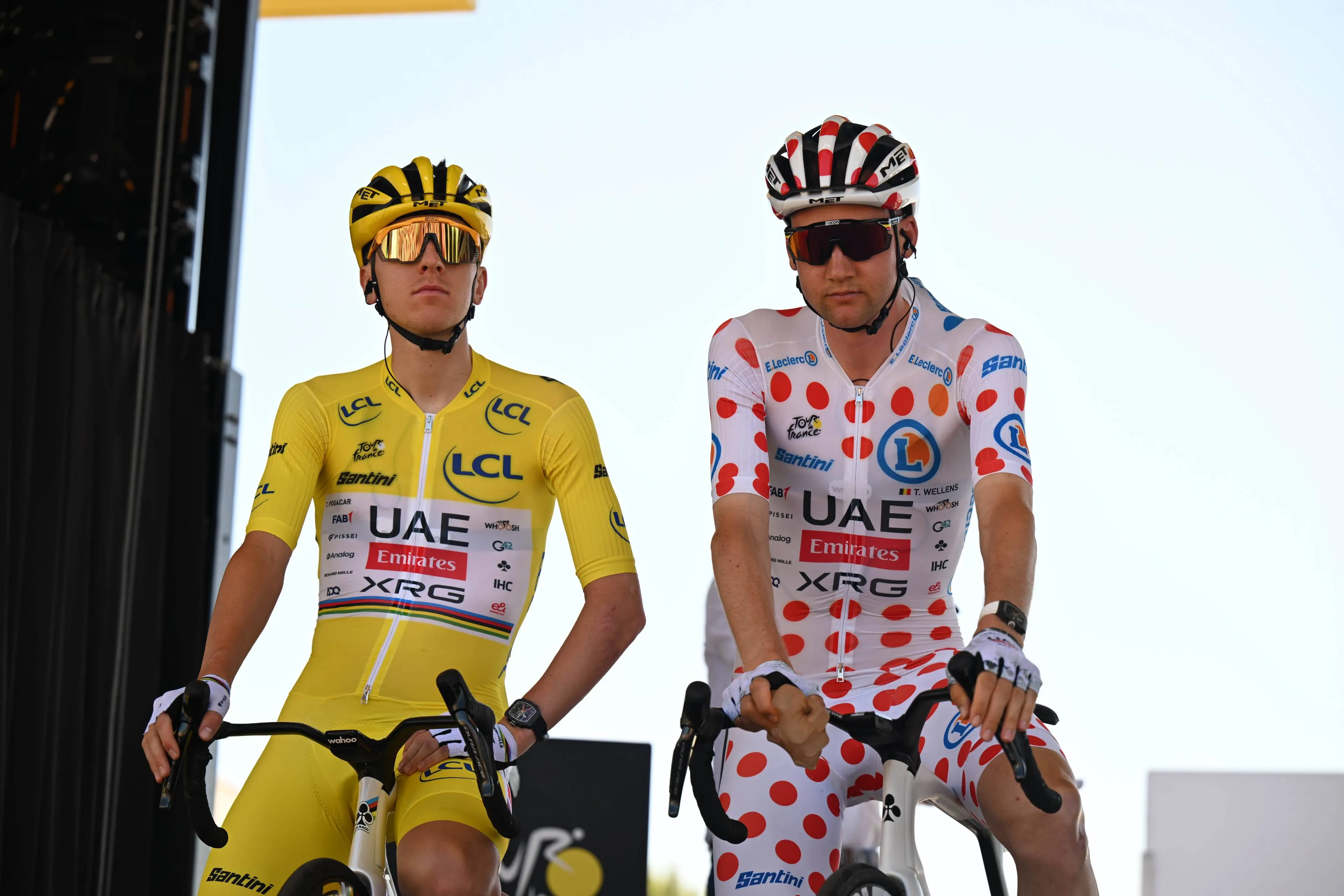 Klassementen Tour de France 2025 | Pogacar met straatlengte voorsprong op koers voor 3 truien?