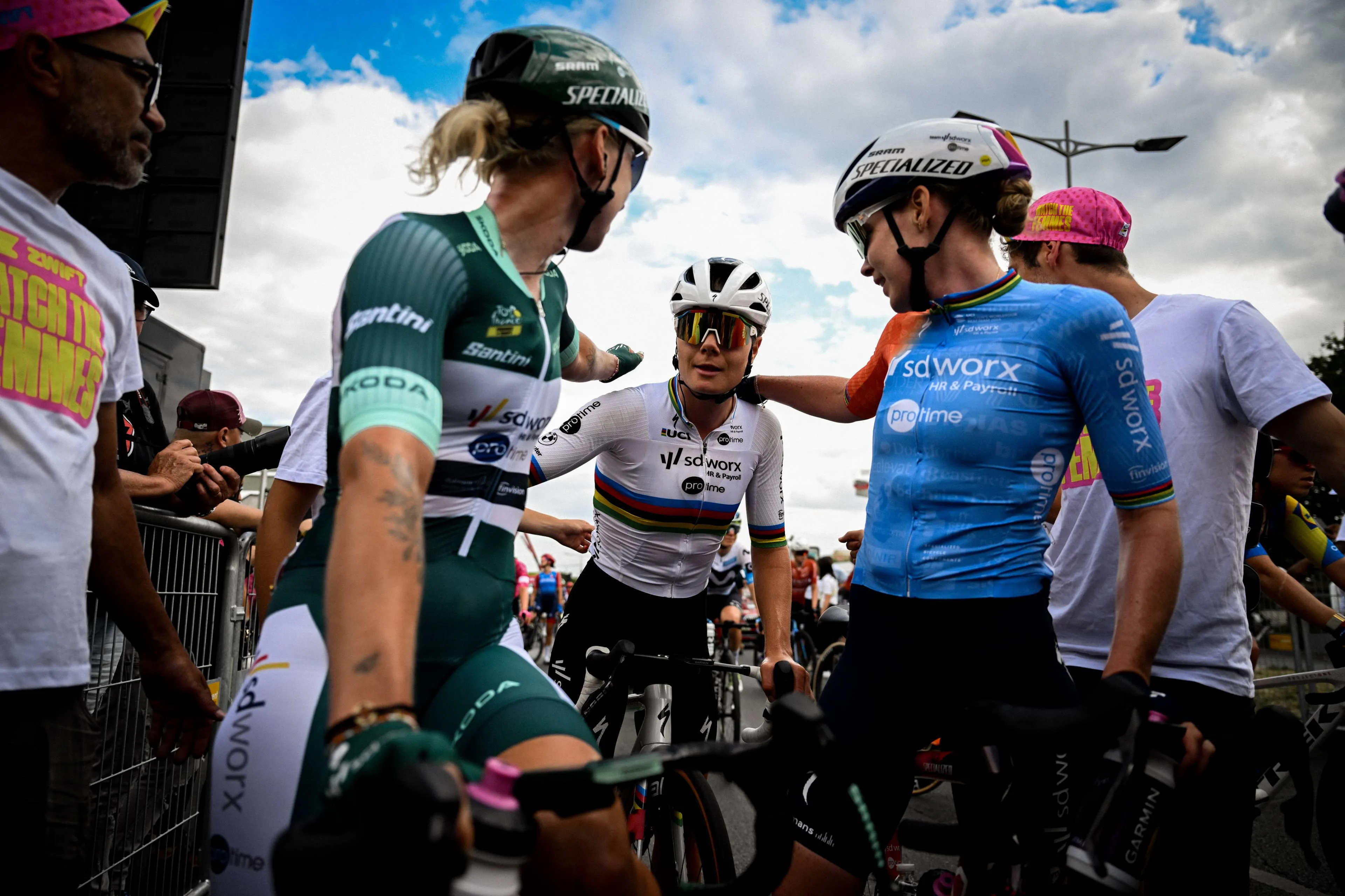 Kopecky leverde niet en dus moest Van der Breggen werk voor twee doen: 'Ik voel me vereerd'