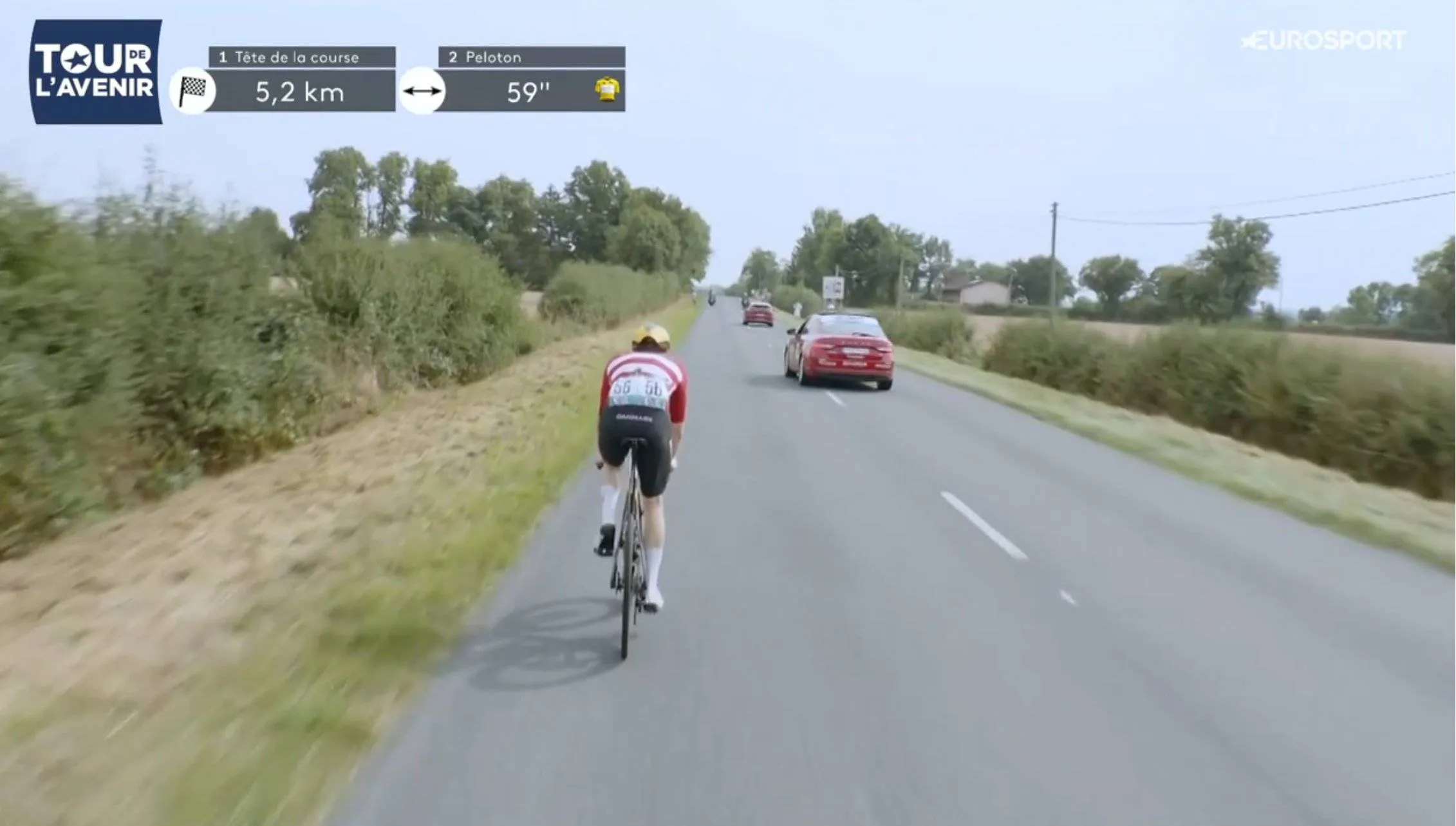 Sterke Deen Bévort rondt solo succesvol af in Tour de l'Avenir