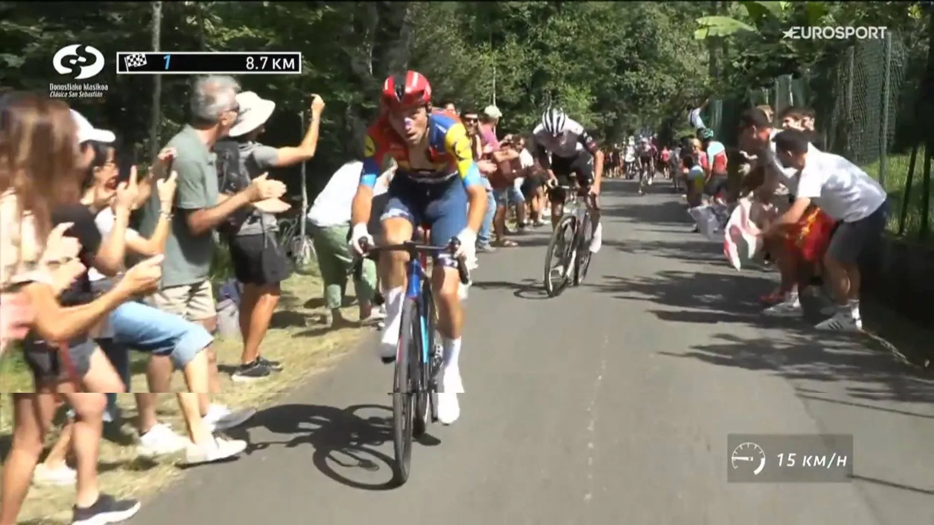 Ciccone cracks UAE duo in Clásica San Sebastián, strong comeback for Visma | Lease a Bike and Uijtdebroeks