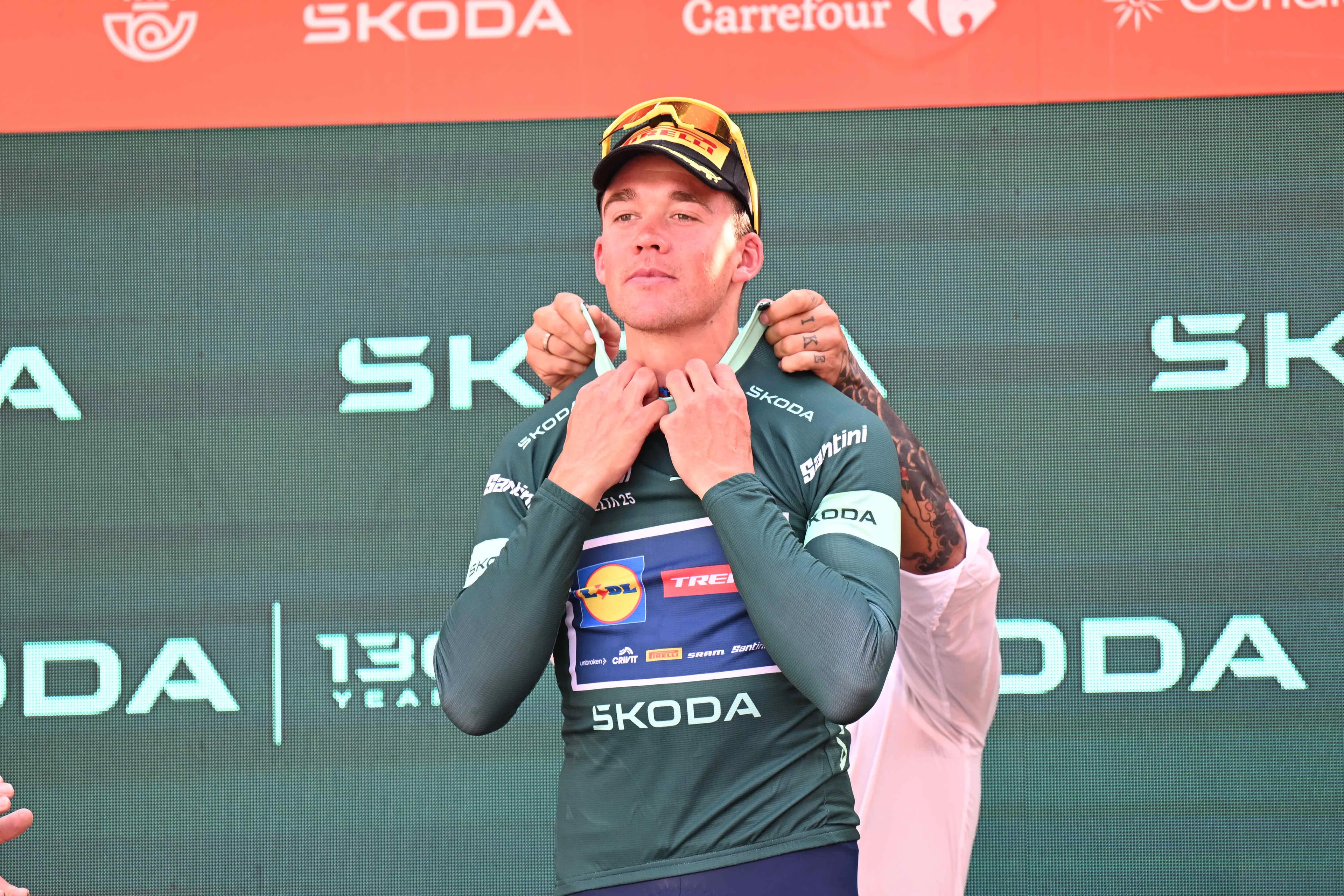 Klassementen Vuelta a España 2025 | Strijd om groene trui weer helemaal open na chaotische spurt