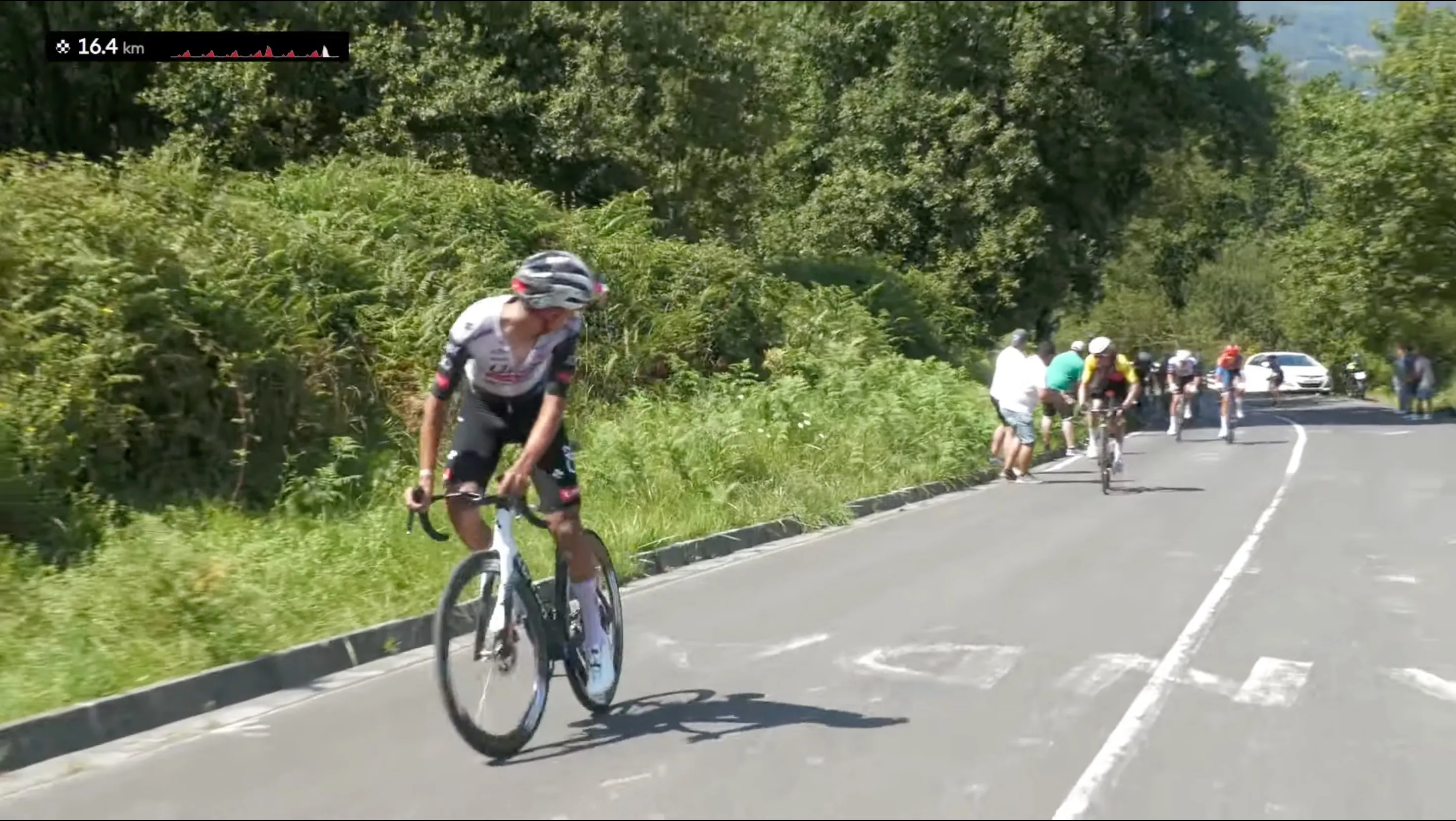 Del Toro unleashes unstoppable attack after Ayuso's lead-out to win Circuito de Getxo in Spain