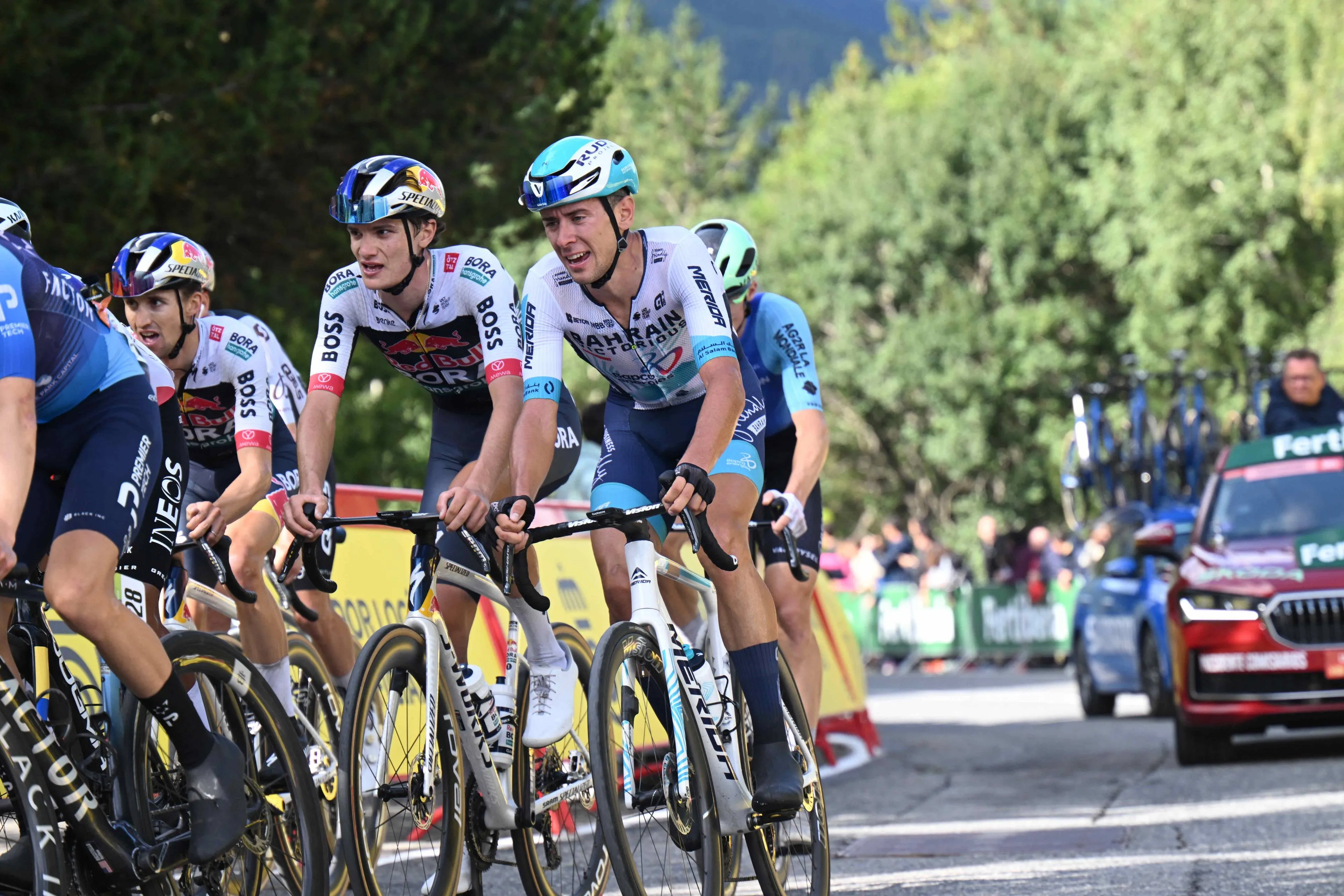 Klassementen Vuelta a España 2025 | Tiberi en Gaudu krijgen oplawaai in bergrit