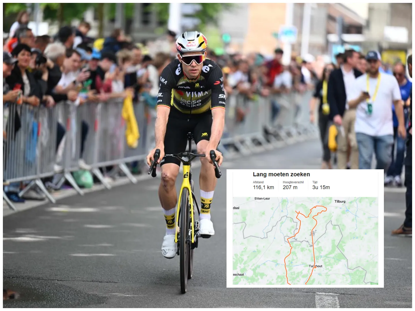Is Van Aert training in the Netherlands for the Belgian and World Gravel Championships? Campenaerts seems to reveal "secret goal"