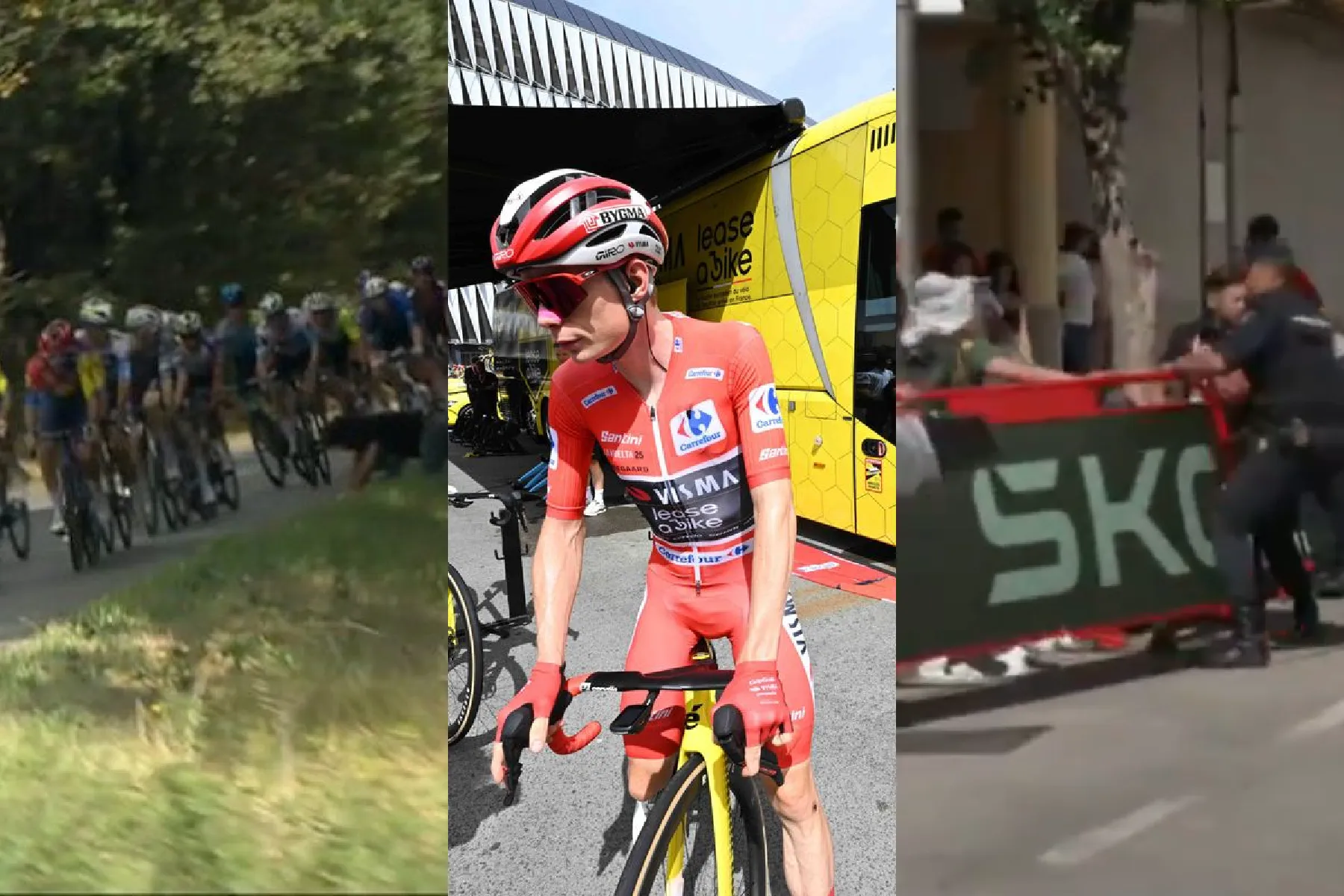 Vingegaard neemt het na nieuwe acties op voor demonstranten in Vuelta: 'Media moeten hen die ruimte geven'