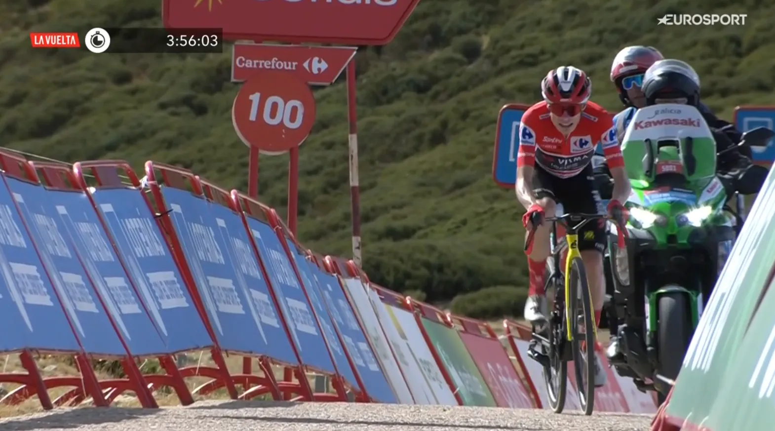 Vingegaard seals overall victory with stage win on brutal Bola del Mundo