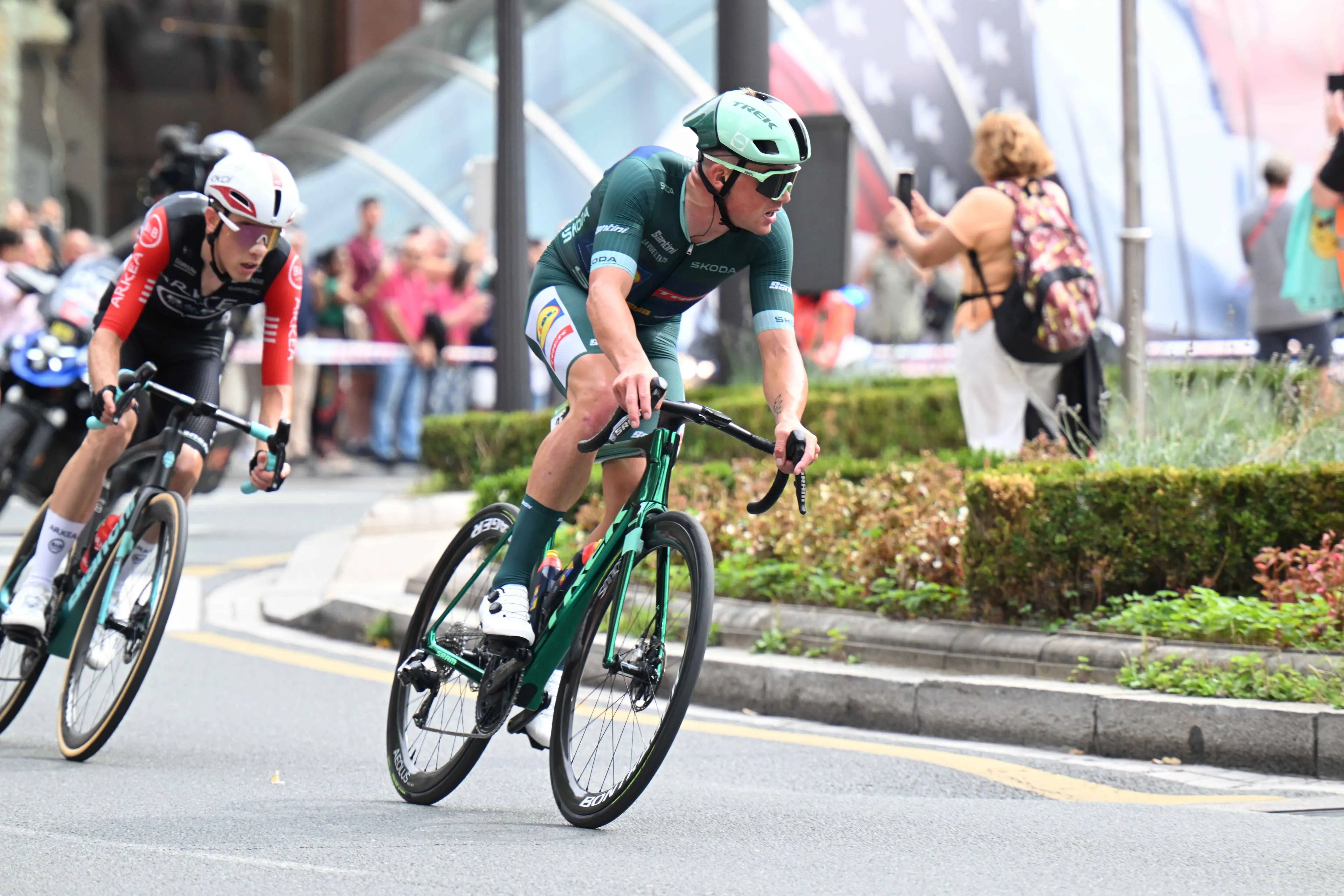 Impressive Pedersen feels increasingly confident in the mountains with the green jersey: "Legs do what the head wants"