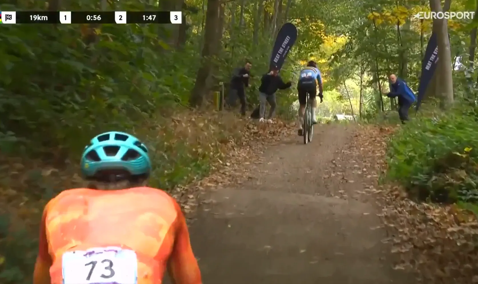 Biesterbos gives van der Poel a worthy successor, but Florian Vermeersch proves too strong at Gravel World Championship