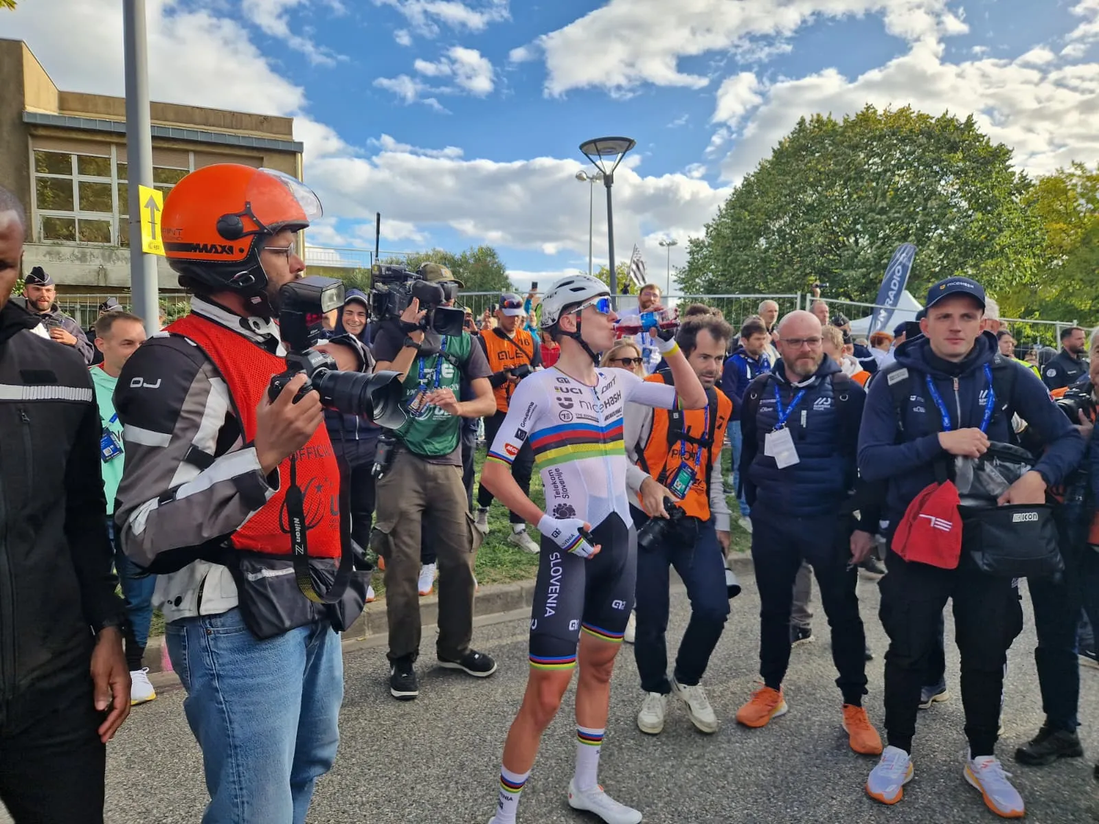 Pogacar explains why he attacked so early again and pays tribute to one-day racing, thinking back to his battles with other top riders