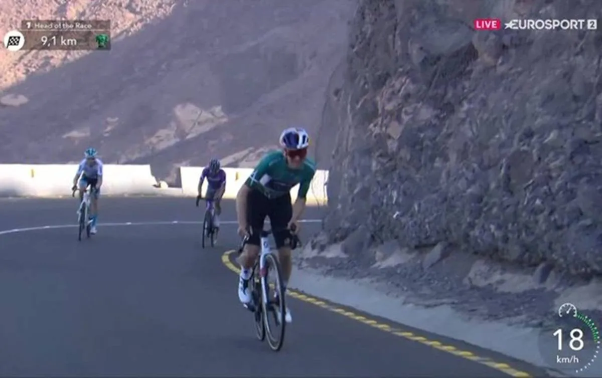 🎥 Anyone who saw Tom Pidcock dominate for Q36.5 on a 22 percent (!) climb should’ve known better back then