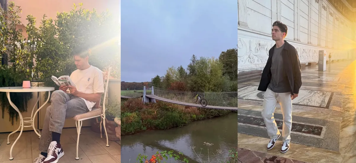 📸 Wout van Aert deelt op social media kiekjes van paar weken welverdiende vakantie