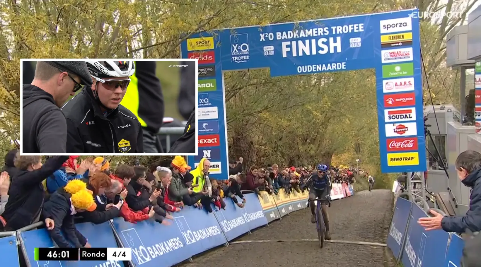 Brand holds off youngling Gery after sensational battle in Koppenbergcross, World Champ Van Empel abandons after 2 minutes