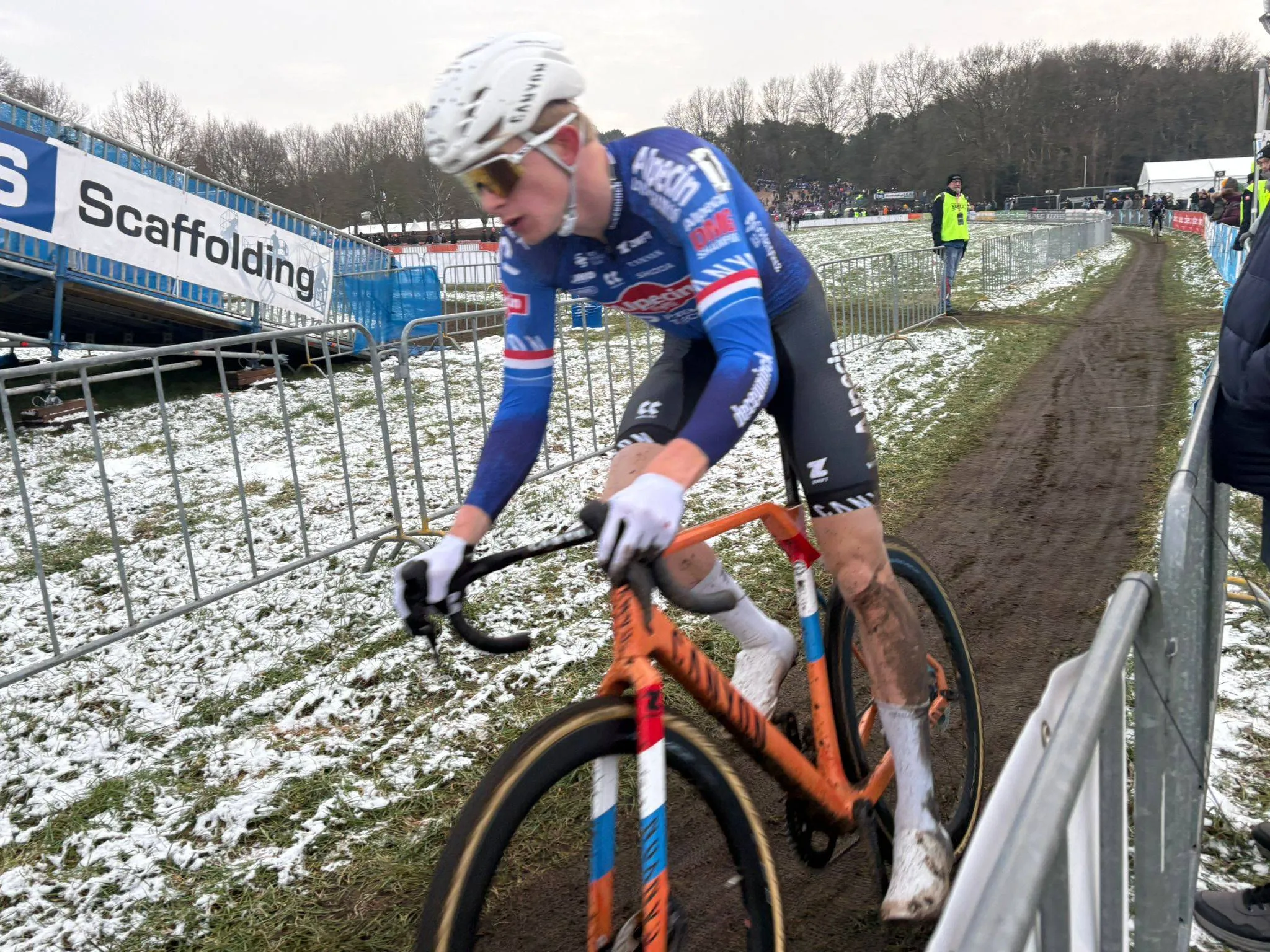 Tibor Del Grosso vertelt na afloop NK veldrijden dat ook hij geen ideale aanloop én race kende