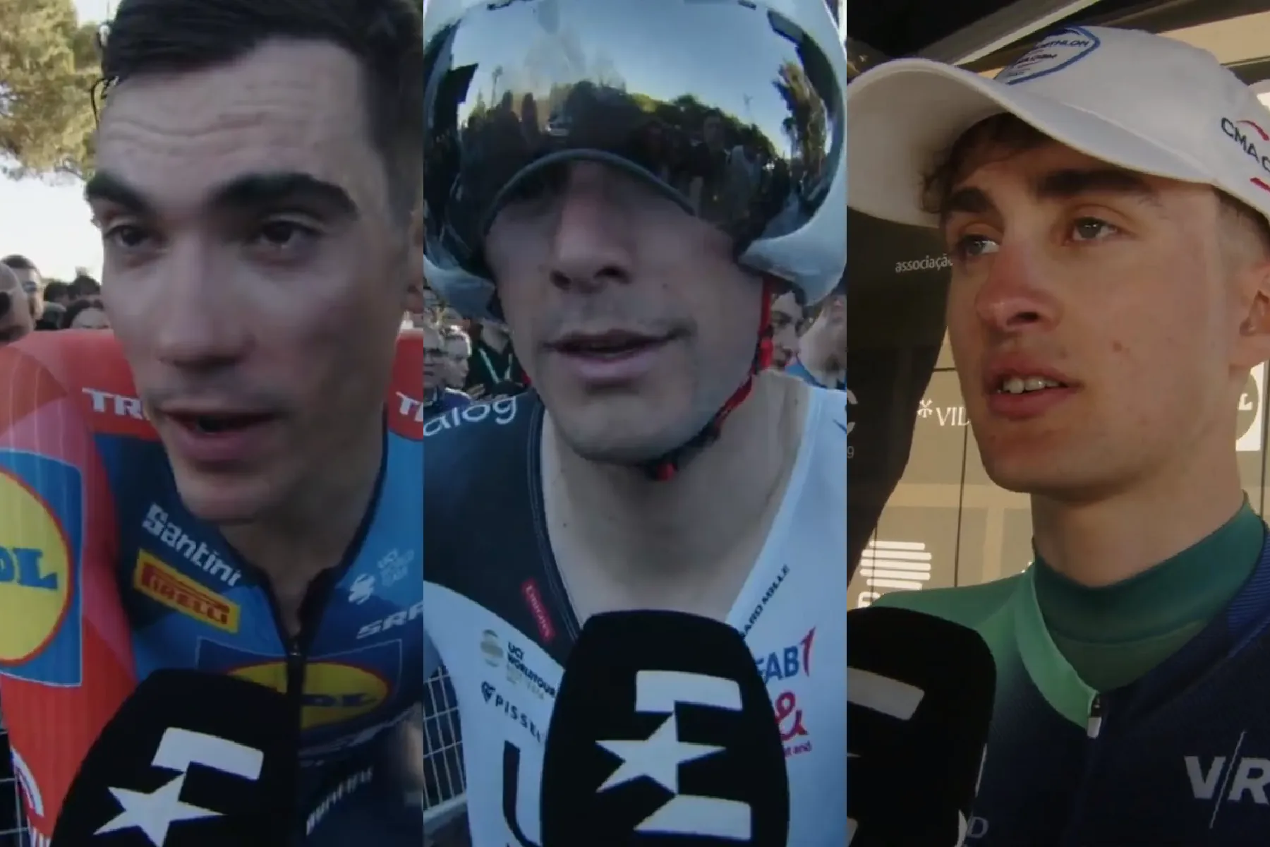 Upside-down world: Ayuso and Seixas critical after strong Algarve time trials, while Almeida is oddly satisfied