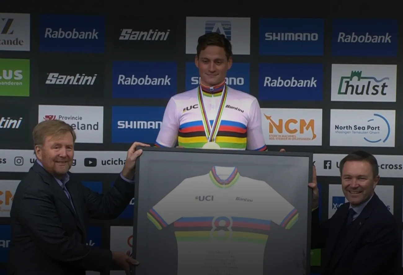 Adrie van der Poel gaf Mathieu balk-advies en kreeg welkome afleiding van de Koning