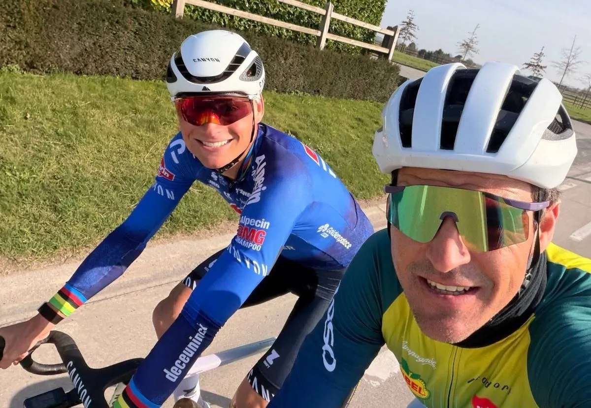 Van der Poel and Van Avermaet fly up the Muur on Omloop recon — former winner logs rapid Bosberg time