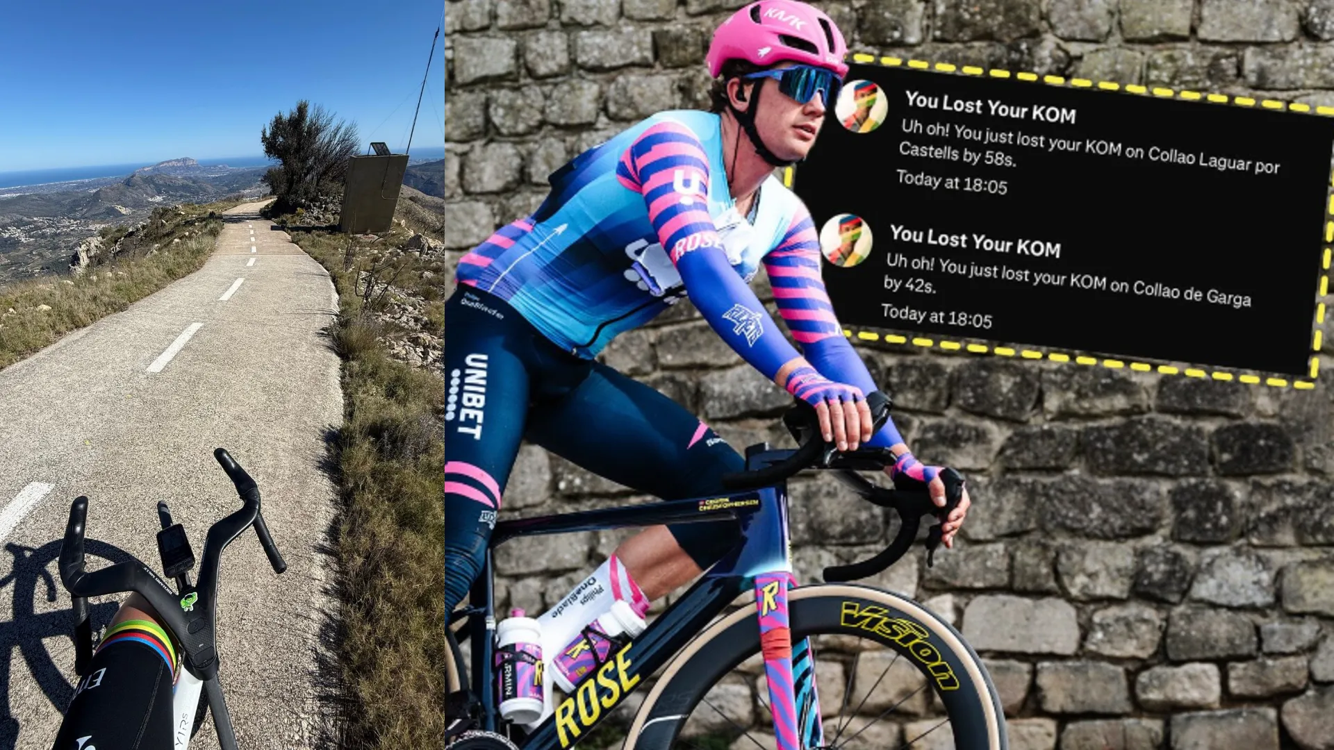 ‘Don’t wake sleeping dogs’: Rockets foiled again by Pogačar, who destroys Strava KOMs