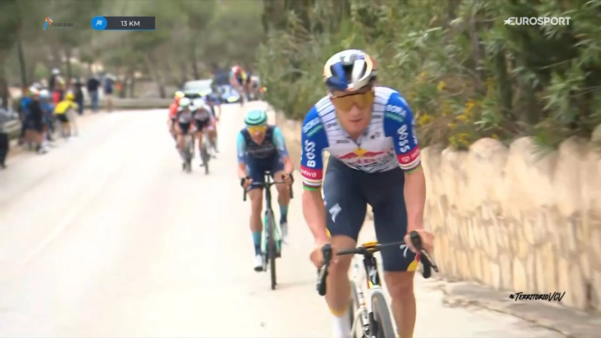 Evenepoel drops Almeida and co with late attack to win Tour of Valencia queen stage