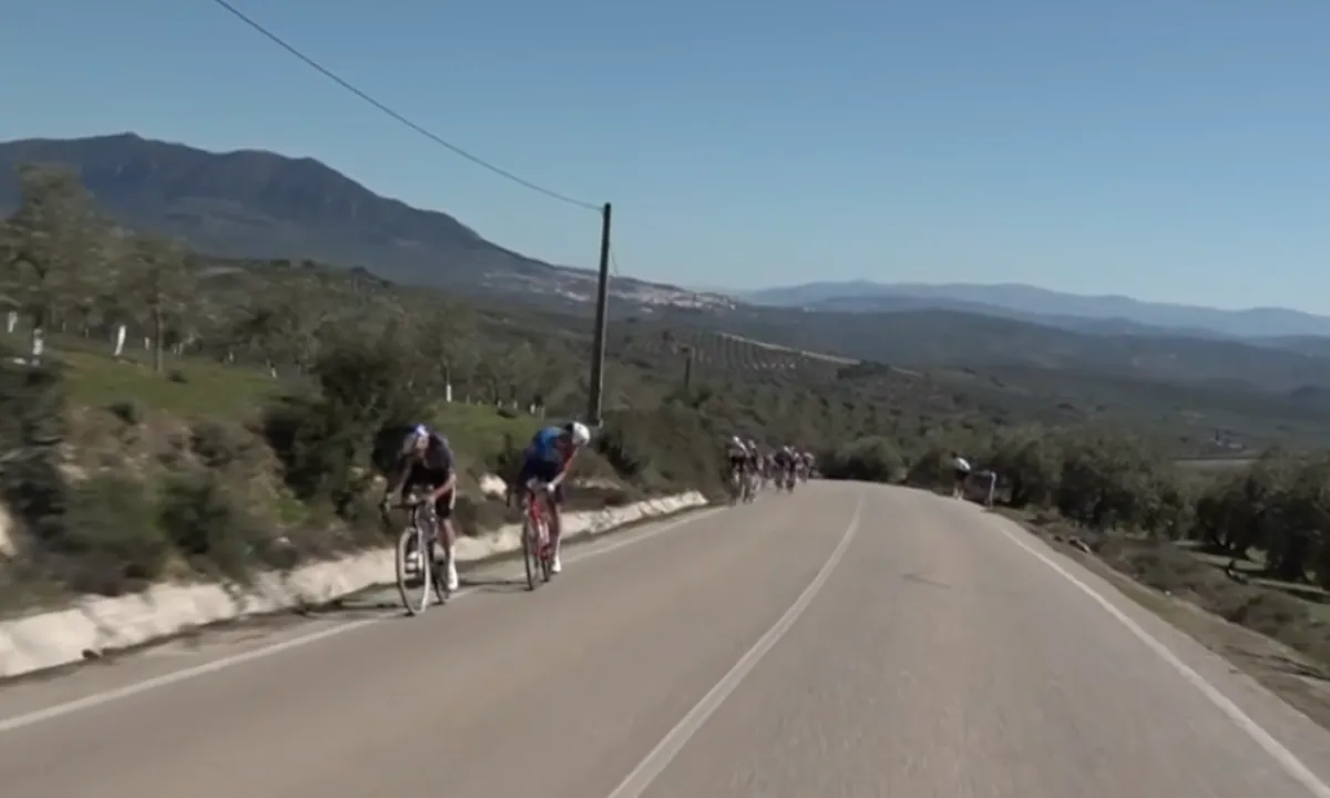 Pidcock hits out hard, but can’t stop Romeo’s Ruta del Sol overall win as Visma | Lease a Bike lose Laporte