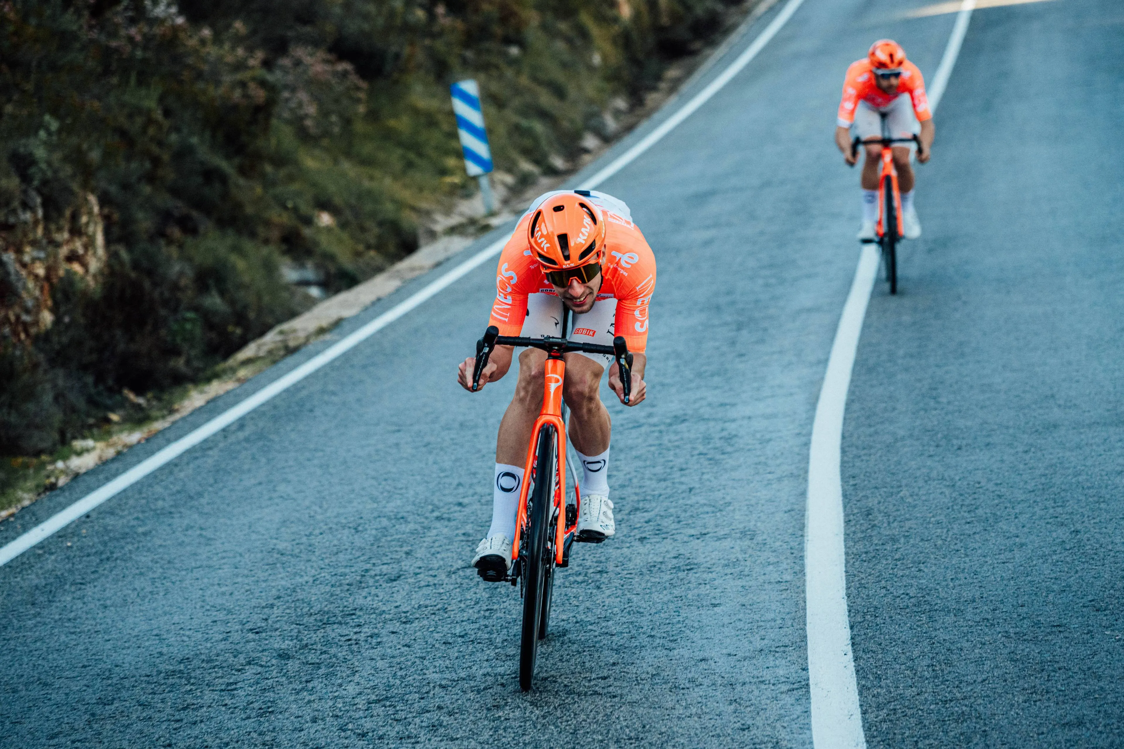 Laurance wins steep uphill sprint at Coppi e Bartali, starring role for Visma youngster