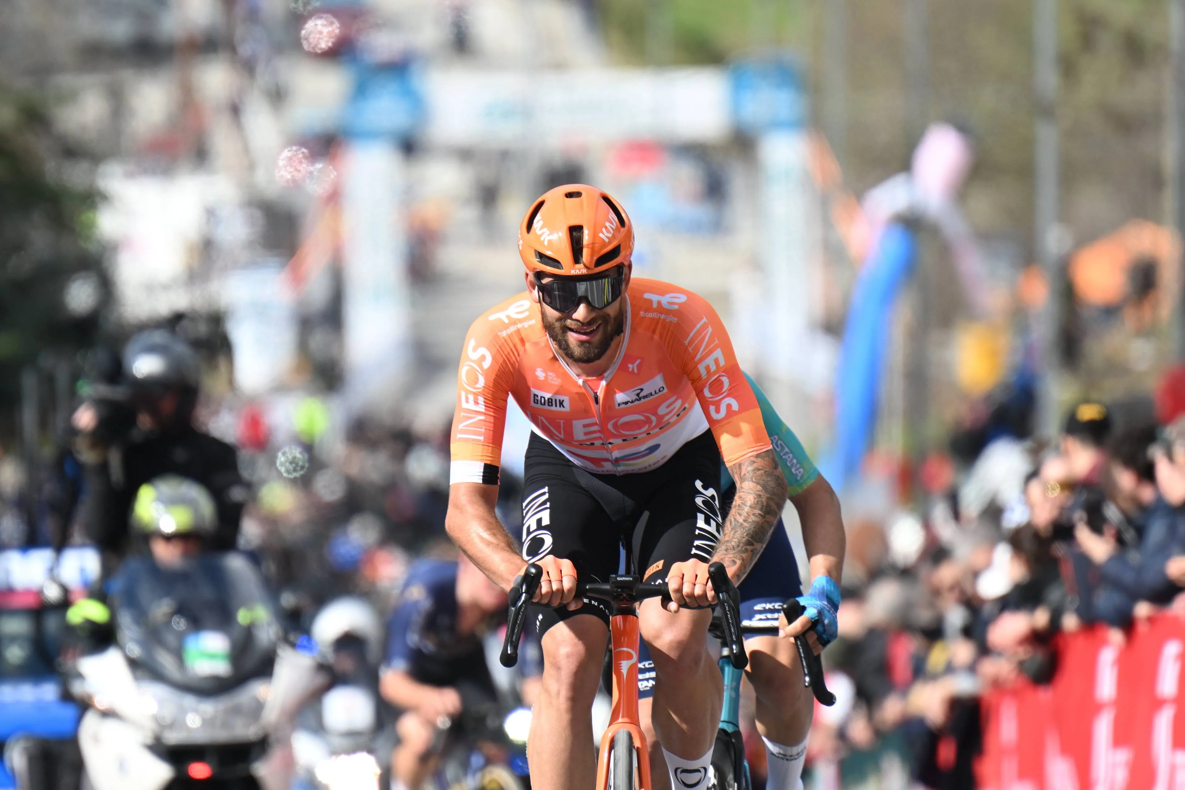 Filippo Ganna admits to ‘wooden legs’, but believes Tirreno-Adriatico has him ready for Milan–San Remo