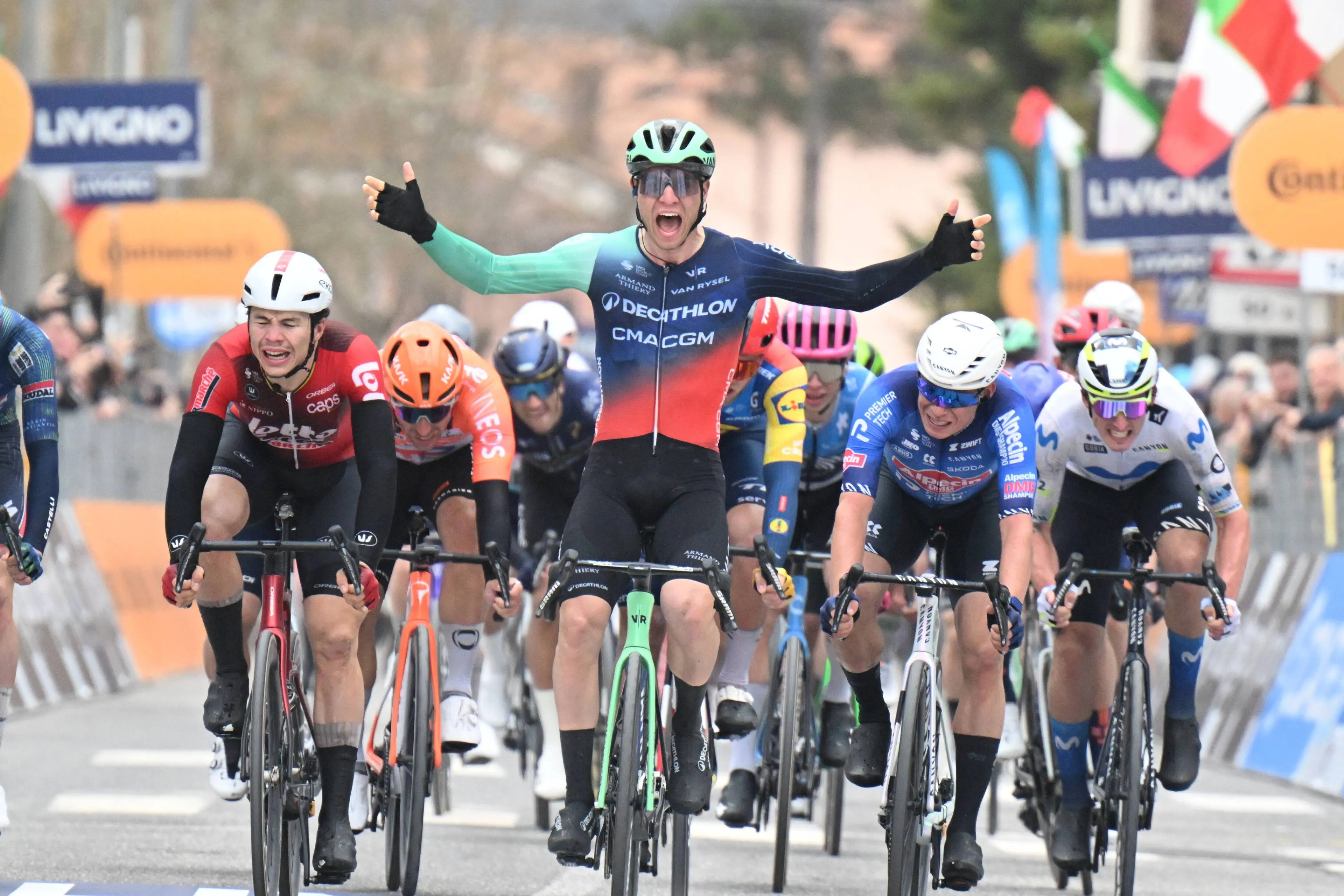 Decathlon CMA CGM target podium finish in Milano-Sanremo with a very strong line-up