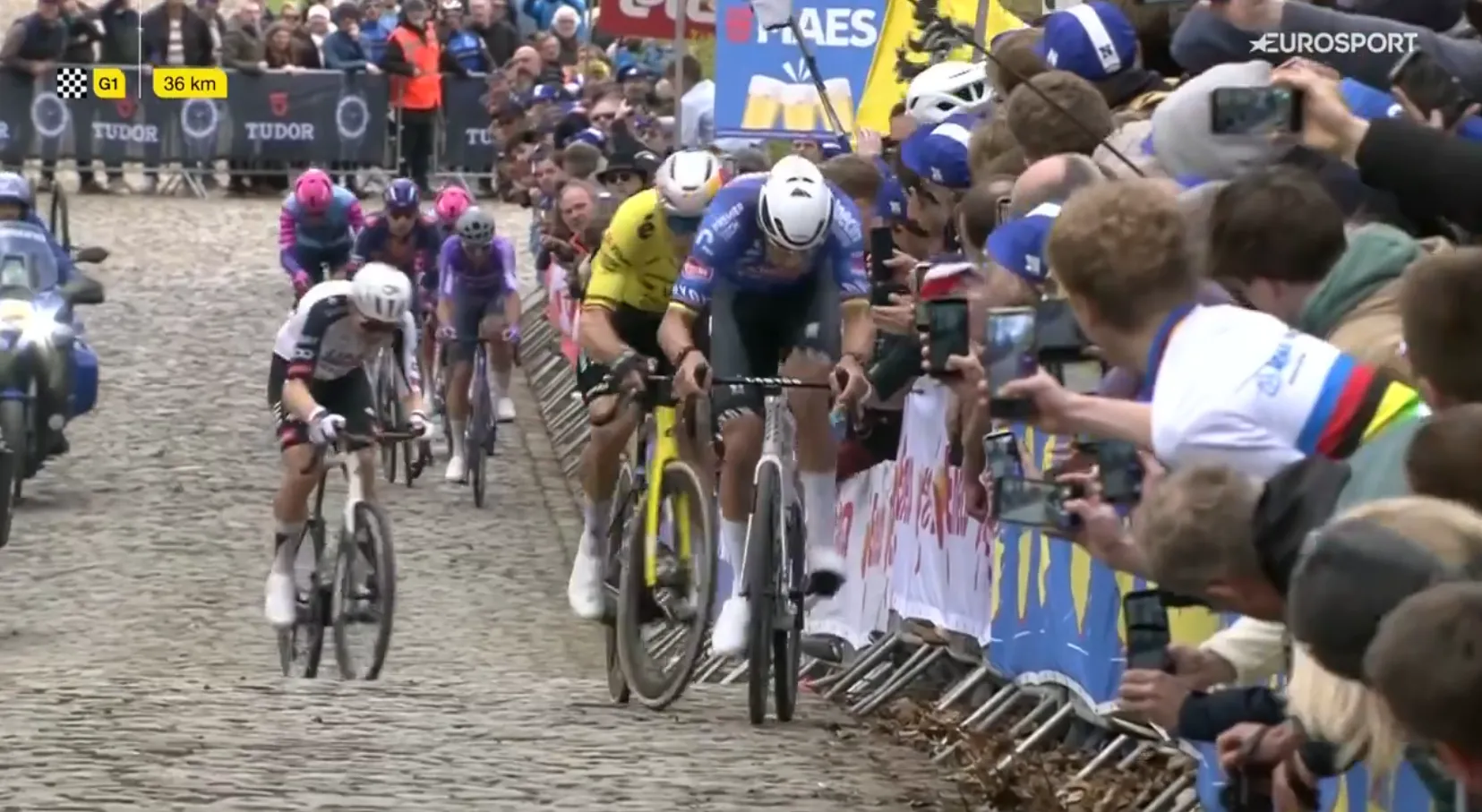 Bakelants saw consequences of Van Aert’s E3 absence: “He set his own trap”