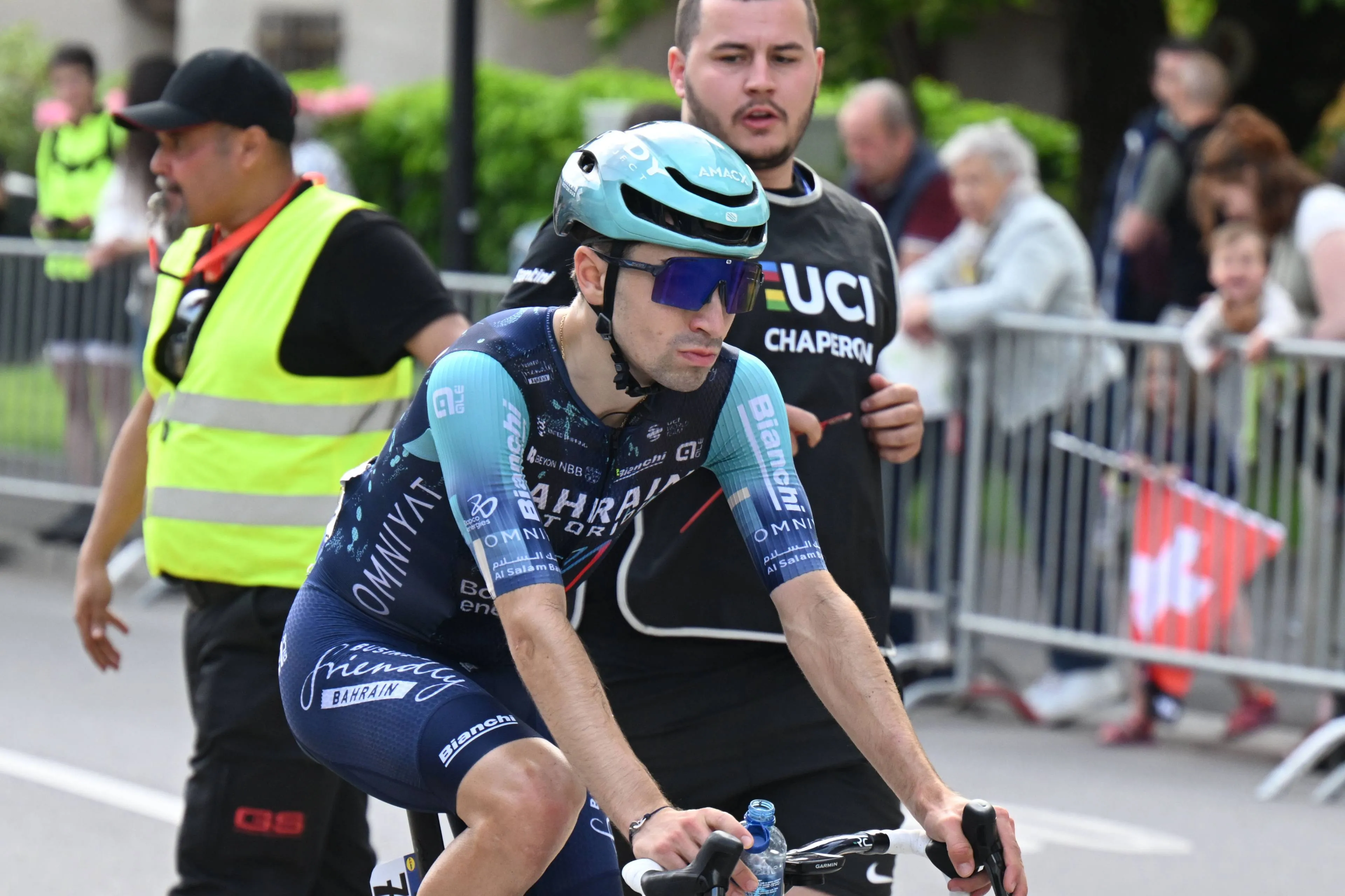 Martinez was Pogačar's shadow on stage 1: 'First time I've been able to follow him'