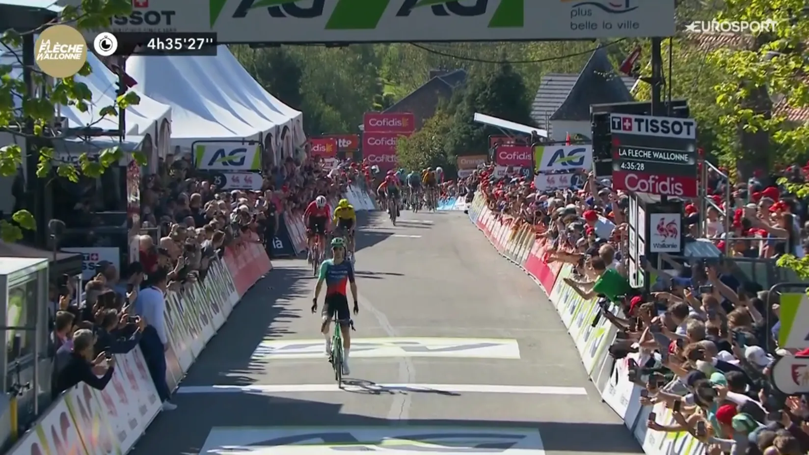 All eyes on Sunday! Seixas wins La Flèche Wallonne, sets his sights on Liége