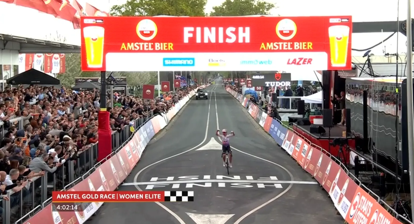 Top favourites cracked by stunning talent Blasi in Amstel Gold Race