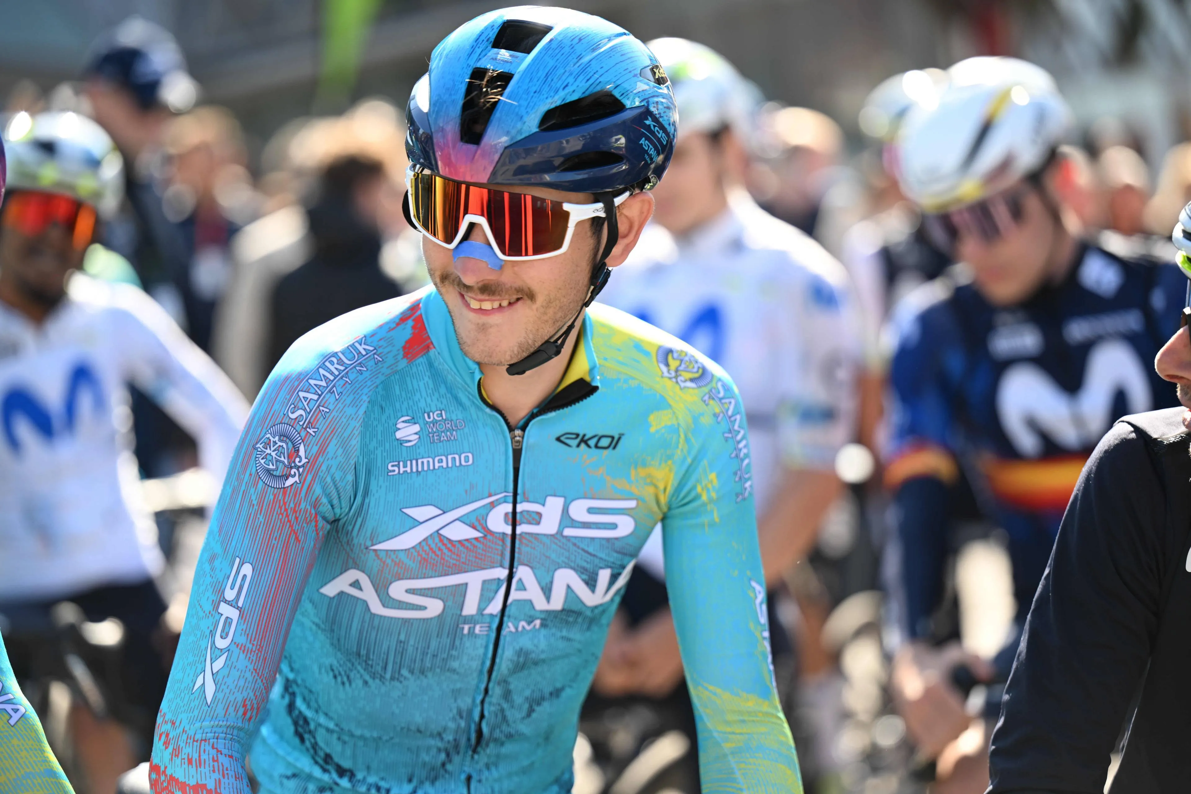 Scaroni noticed Pogačar absence at Flèche Wallonne: 'A much bigger group arrived at the Mur this time'