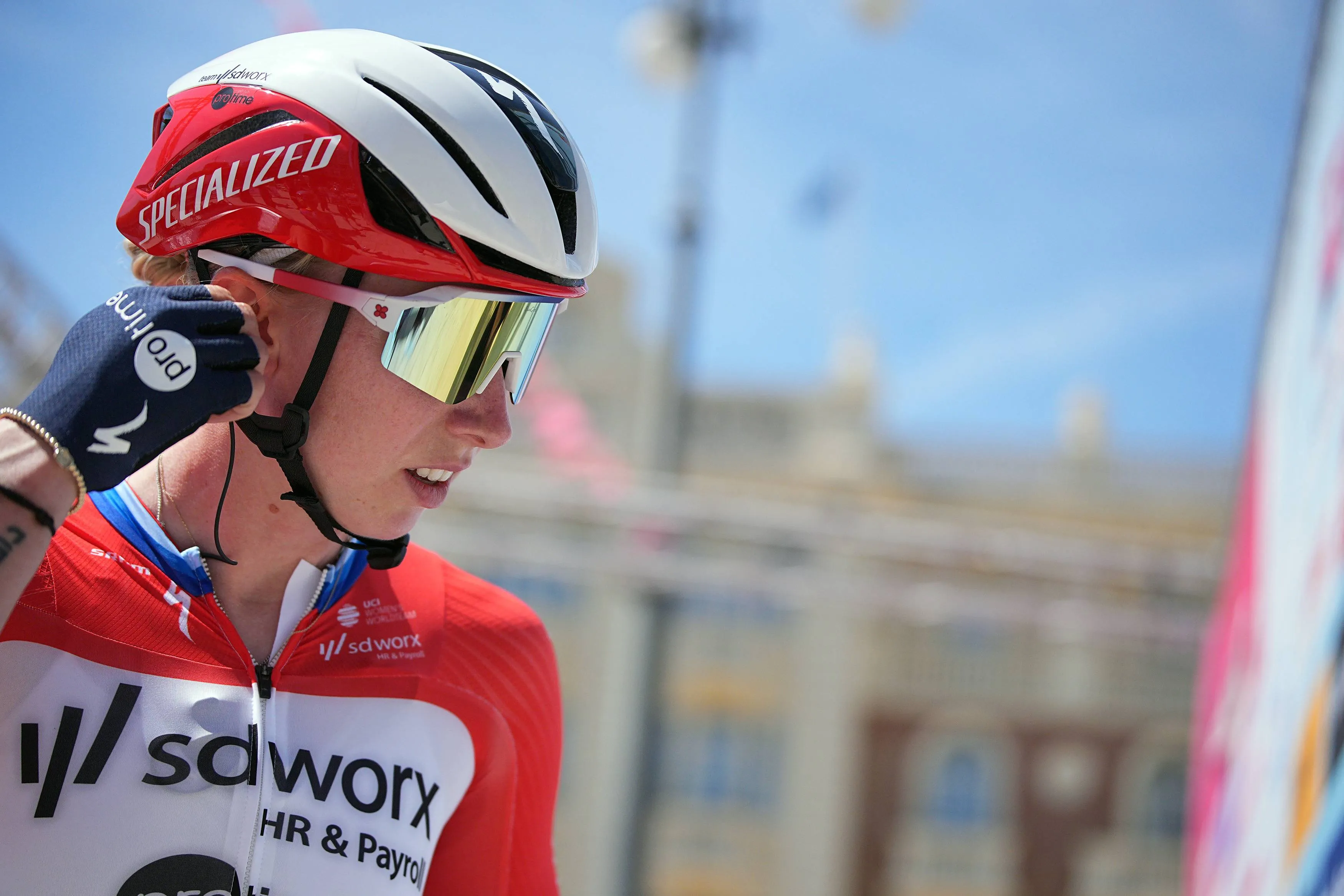 How is Lorena Wiebes after Giro d'Italia Women DQ and where is she now? SD Worx-Protime team boss explains
