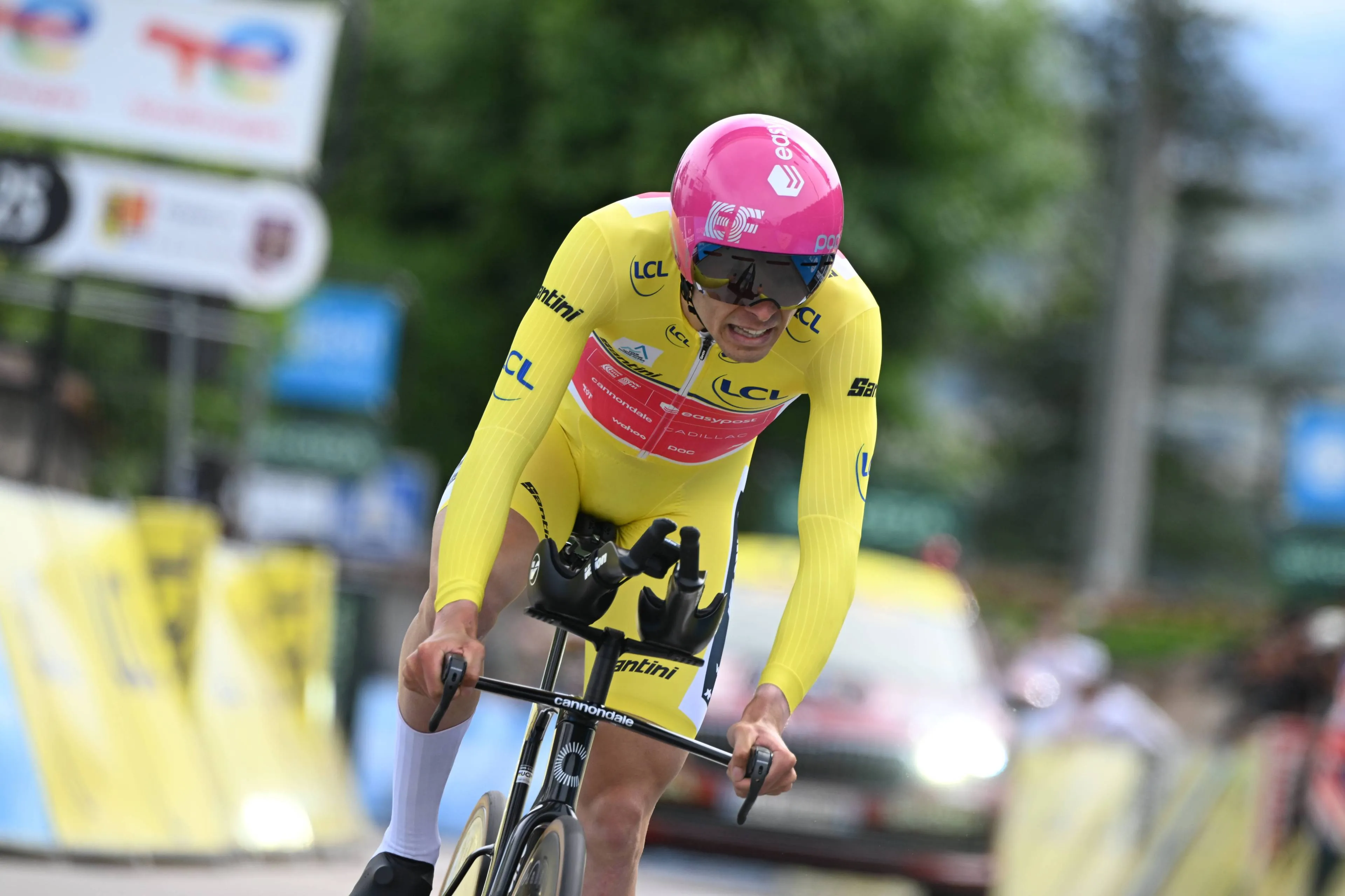 Strong EF performance keeps Baudin in yellow at the Dauphiné, but for how long? 'It might just give me wings'