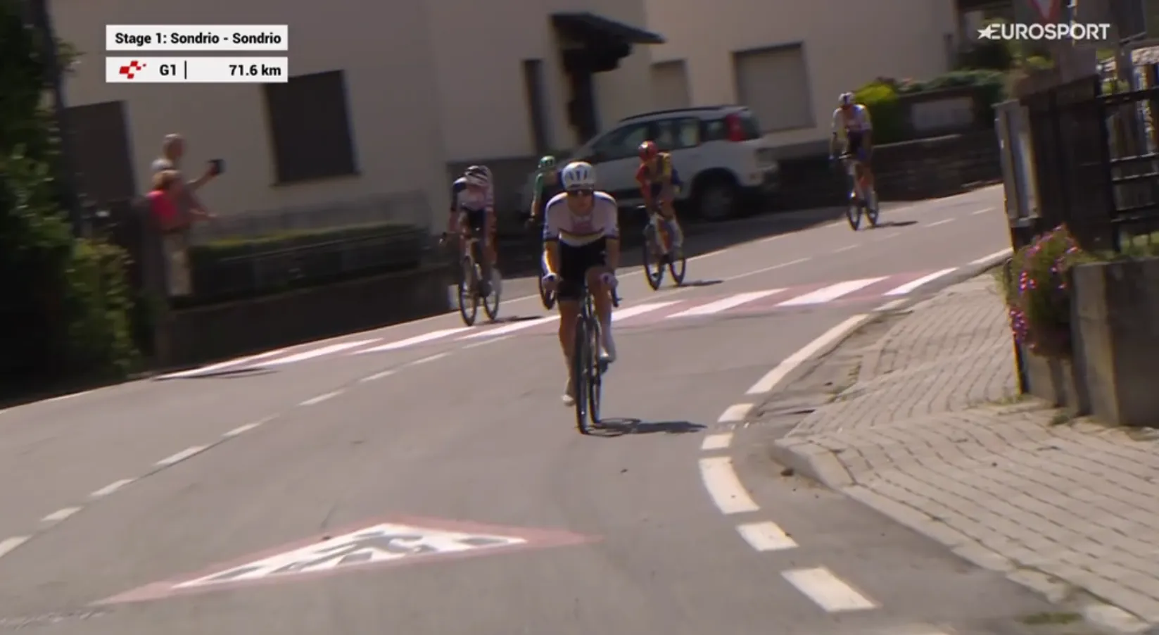 Pogacar destroys field with outrageous long-range attack in Tour de Suisse opener