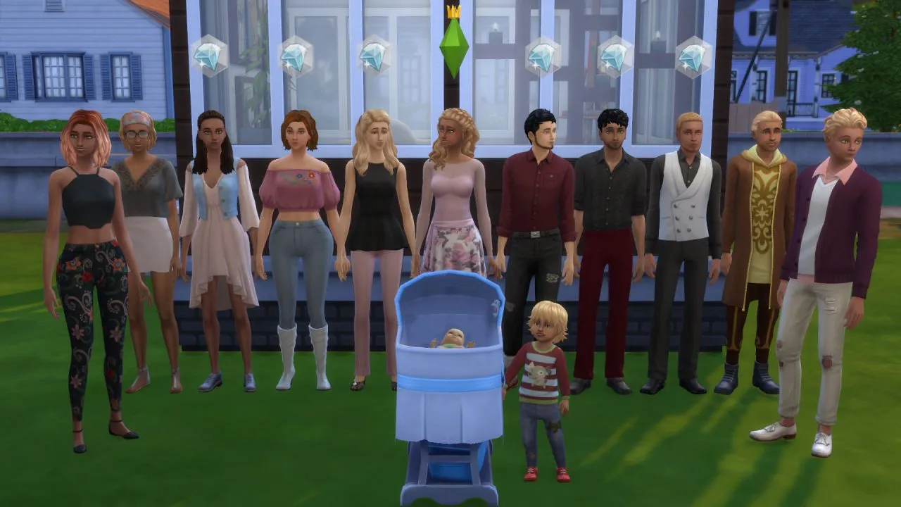 sims 4 100 baby challengef1592211540