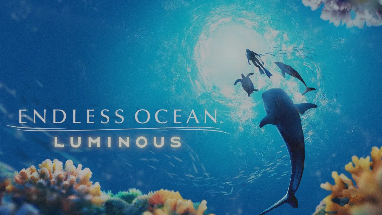 endless ocean luminous titelscherm