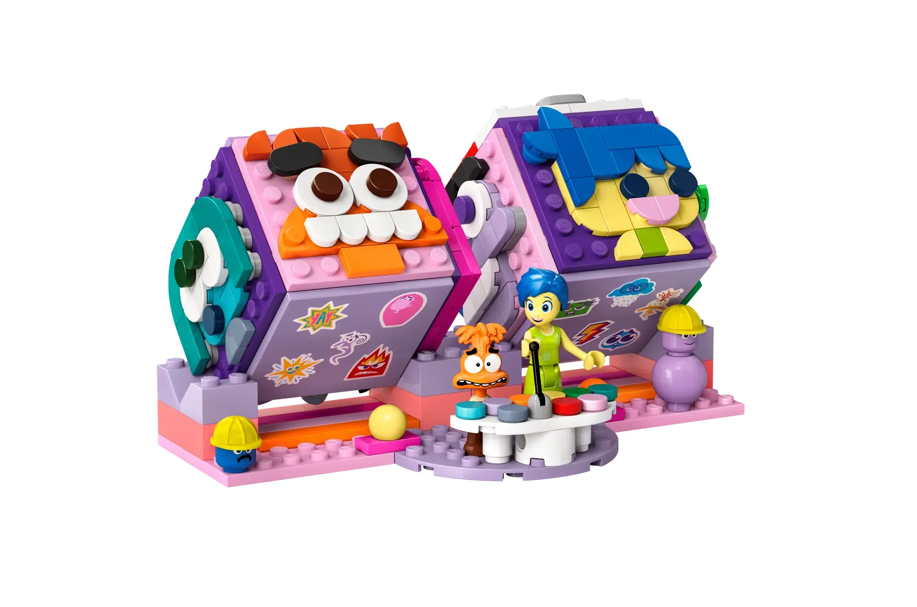 lego inside out 2 mood cubes