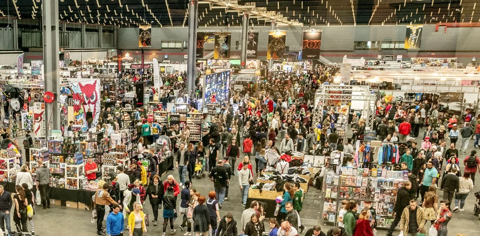 dutch comic con dealer hall